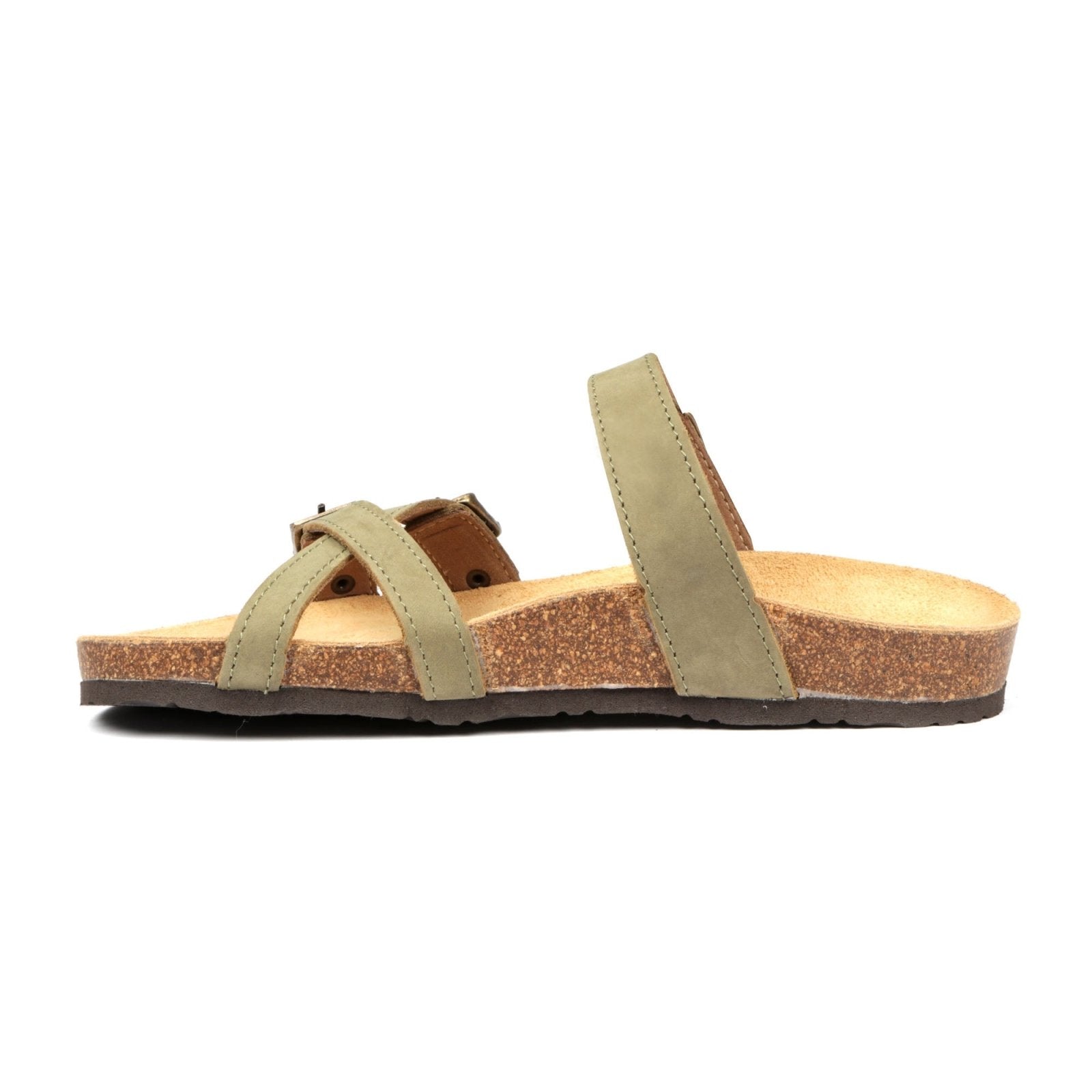 Corkies Anke Anatomical Cork Footbed Premium leather health sandal - Freestyle SA Proudly local Leather Goods Supplier leather boots veldskoens vellies leather shoes suede veldskoens