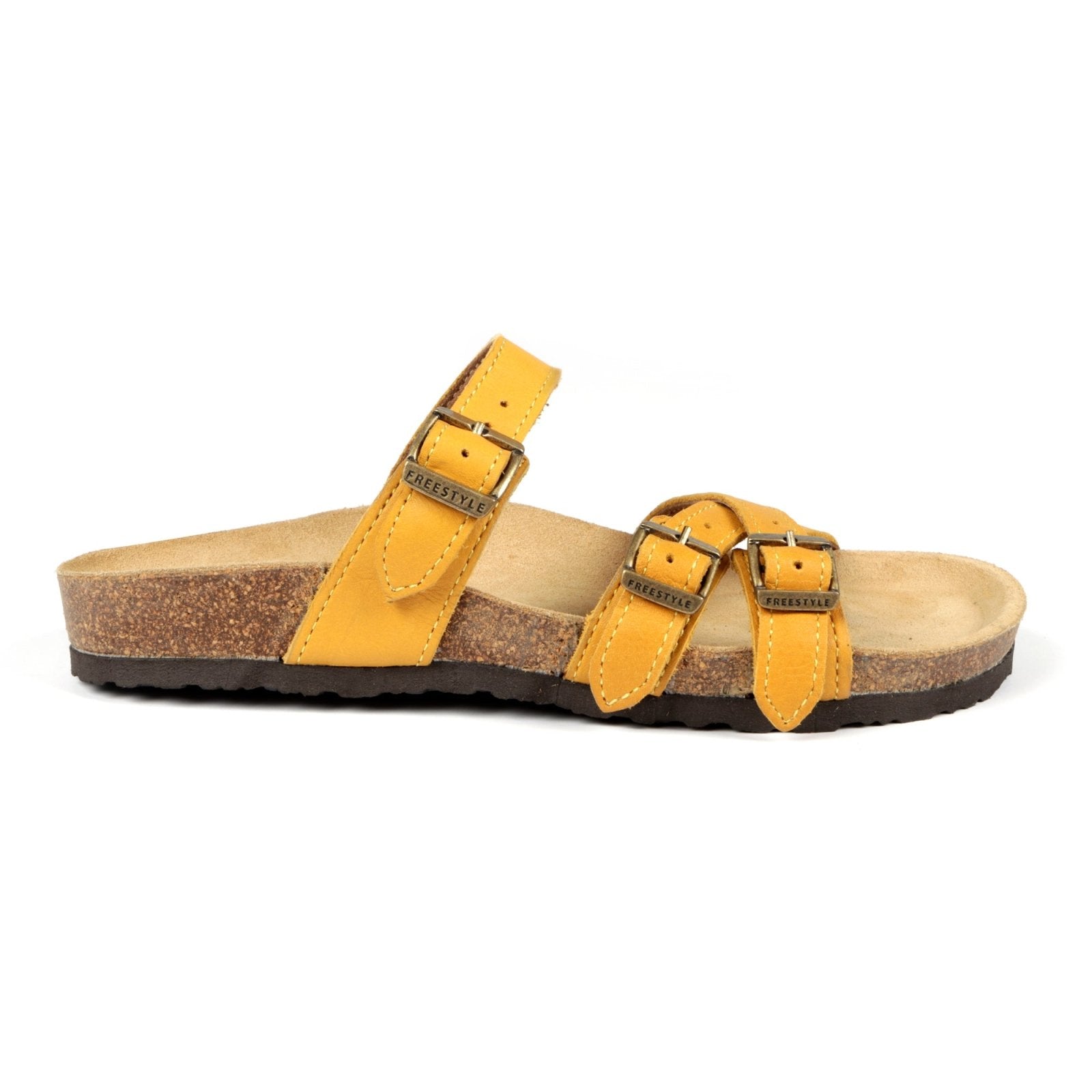 Corkies Anke Anatomical Cork Footbed Premium leather health sandal - Freestyle SA Proudly local Leather Goods Supplier leather boots veldskoens vellies leather shoes suede veldskoens