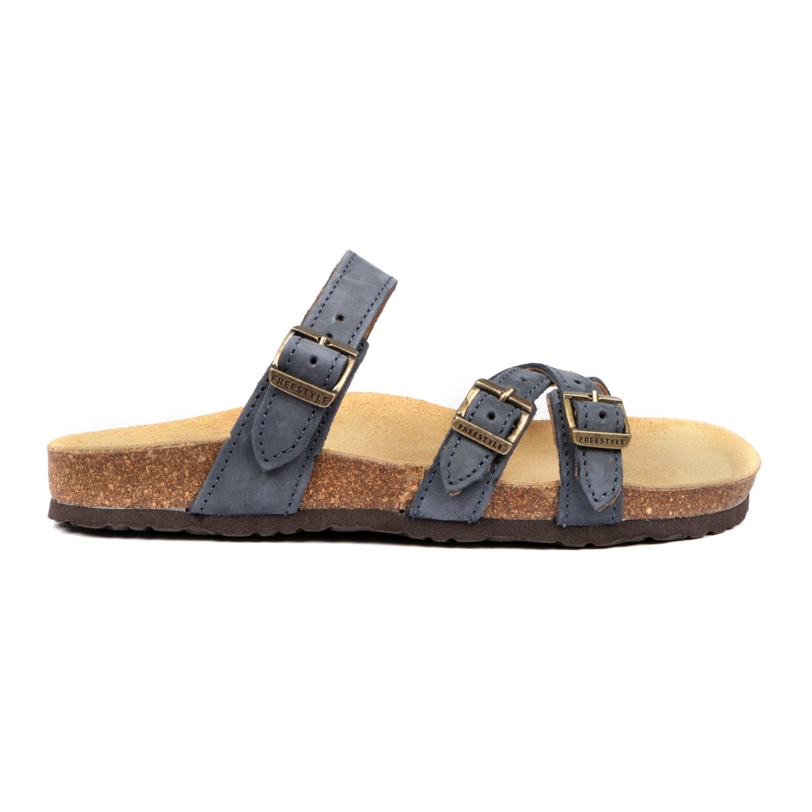 Corkies Anke Anatomical Cork Footbed Premium leather health sandal - Freestyle SA Proudly local Leather Goods Supplier leather boots veldskoens vellies leather shoes suede veldskoens