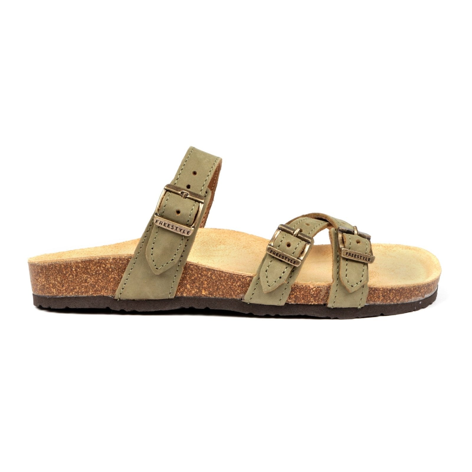 Corkies Anke Anatomical Cork Footbed Premium leather health sandal - Freestyle SA Proudly local Leather Goods Supplier leather boots veldskoens vellies leather shoes suede veldskoens