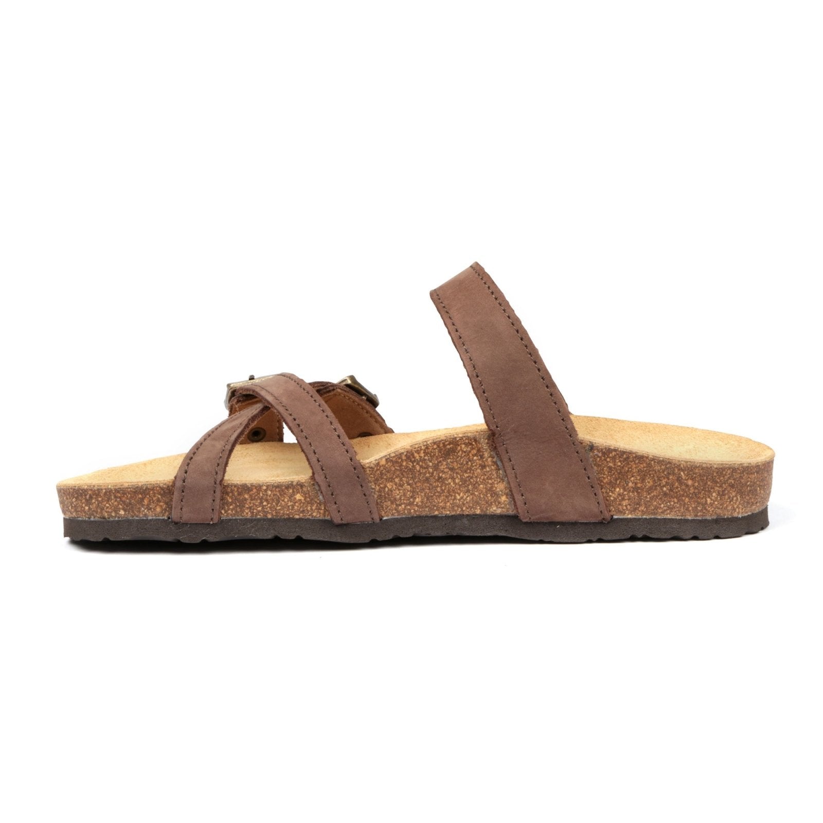 Corkies Anke Anatomical Cork Footbed Premium leather health sandal - Freestyle SA Proudly local Leather Goods Supplier leather boots veldskoens vellies leather shoes suede veldskoens