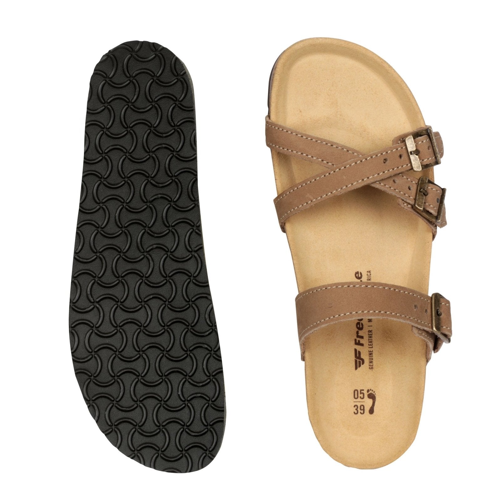 Corkies Anke Anatomical Cork Footbed Premium leather health sandal - Freestyle SA Proudly local Leather Goods Supplier leather boots veldskoens vellies leather shoes suede veldskoens