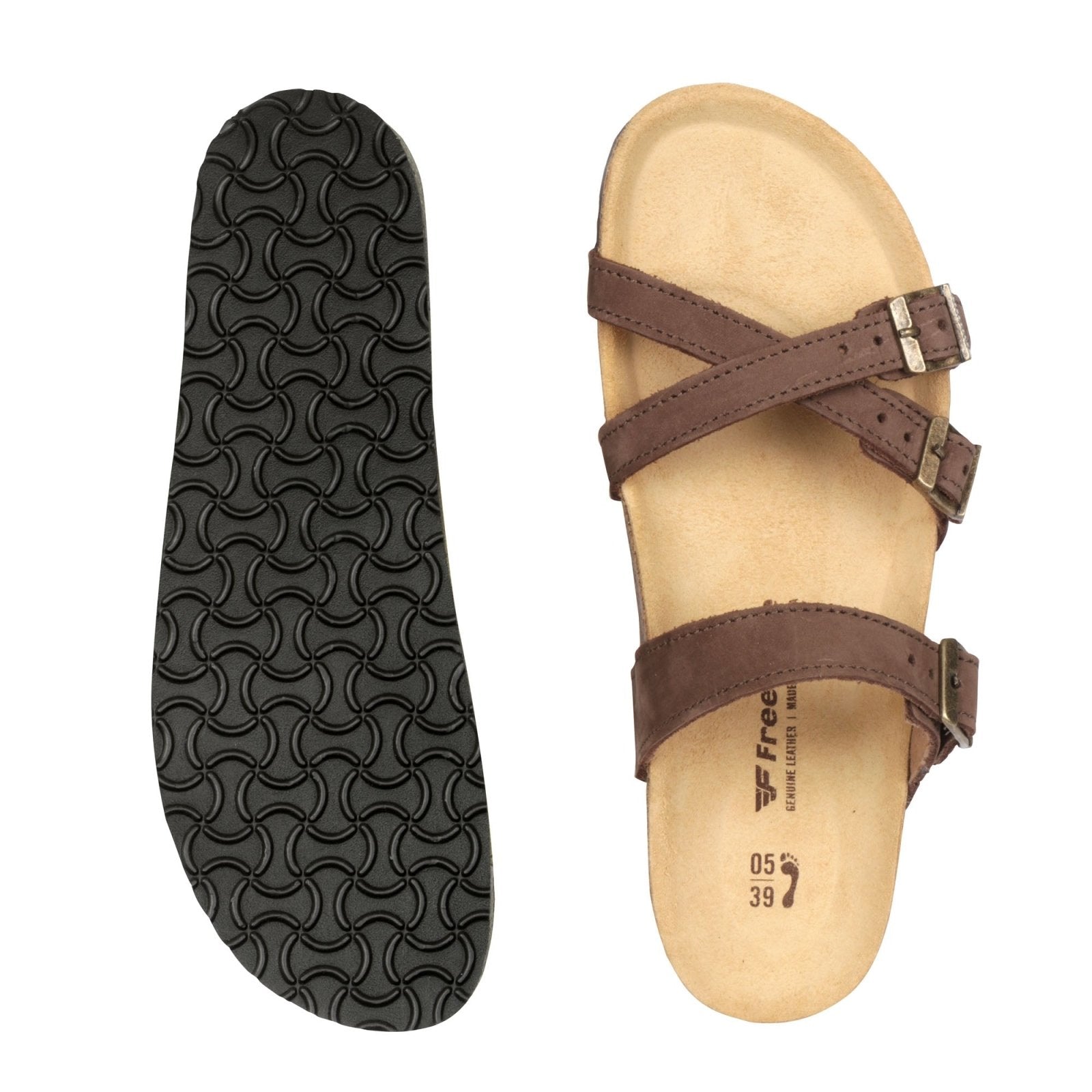 Corkies Anke Anatomical Cork Footbed Premium leather health sandal - Freestyle SA Proudly local Leather Goods Supplier leather boots veldskoens vellies leather shoes suede veldskoens