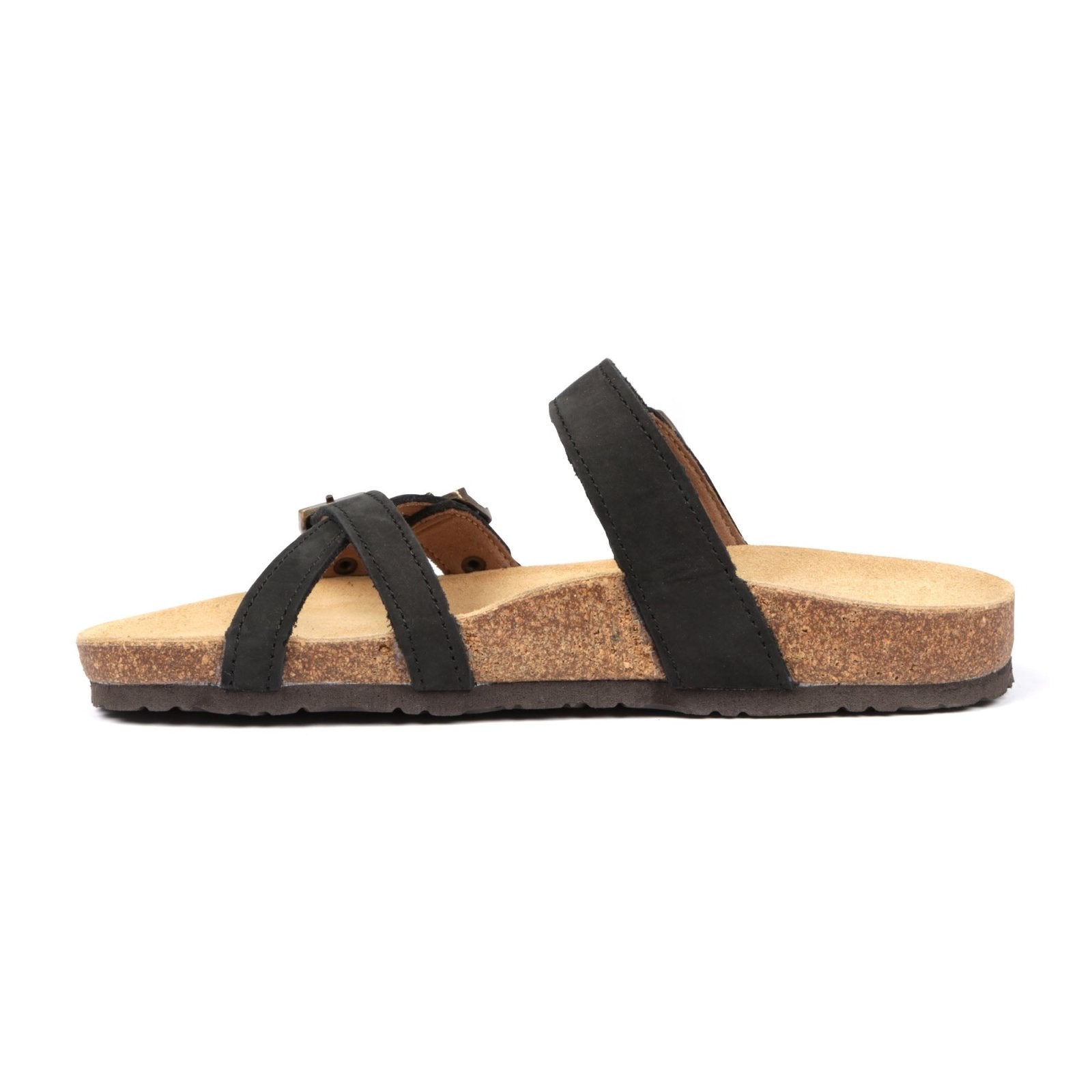 Corkies Anke Anatomical Cork Footbed Premium leather health sandal - Freestyle SA Proudly local Leather Goods Supplier leather boots veldskoens vellies leather shoes suede veldskoens