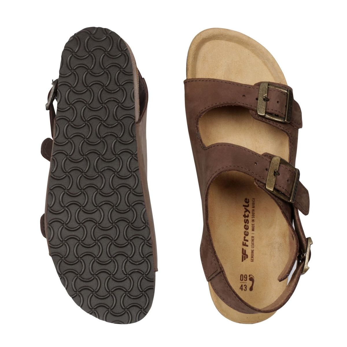 Corkies Bruno Unisex Classical Premium leather sandal - Freestyle SA Proudly local Sandals leather boots veldskoens vellies leather shoes suede veldskoens