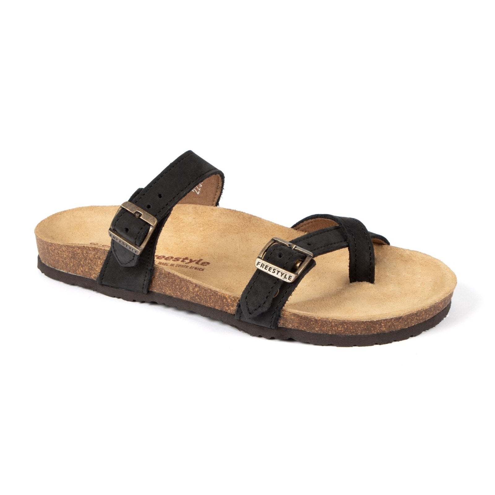 Corkies Isabella Anatomical Cork Footbed Premium leather health sandal - Freestyle SA Proudly local Leather Goods Supplier leather boots veldskoens vellies leather shoes suede veldskoens