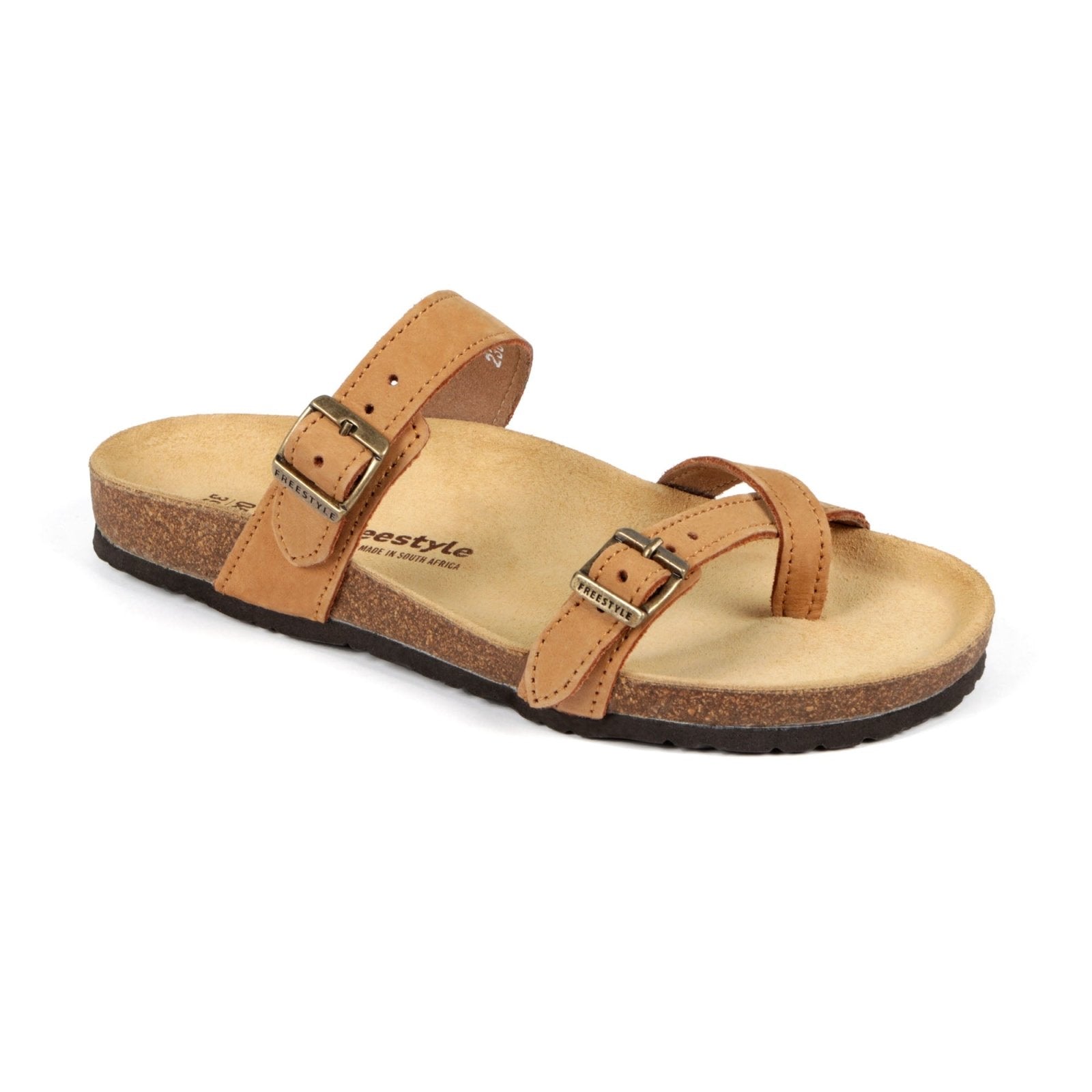 Corkies Isabella Anatomical Cork Footbed Premium leather health sandal - Freestyle SA Proudly local Leather Goods Supplier leather boots veldskoens vellies leather shoes suede veldskoens
