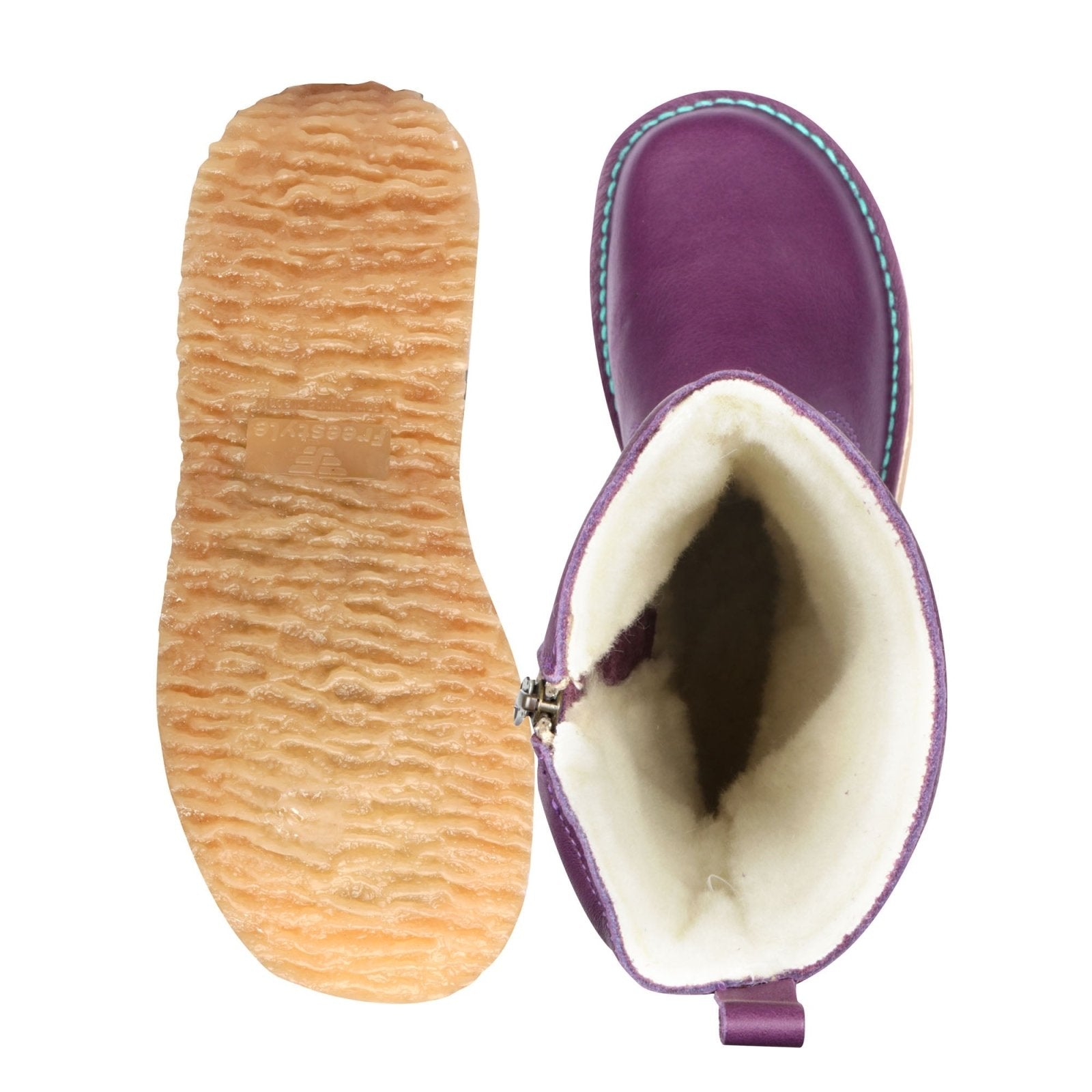Eskimo 100% wool - lined ladies premium leather boot - Freestyle SA Proudly local leather boots veldskoens vellies leather shoes suede veldskoens