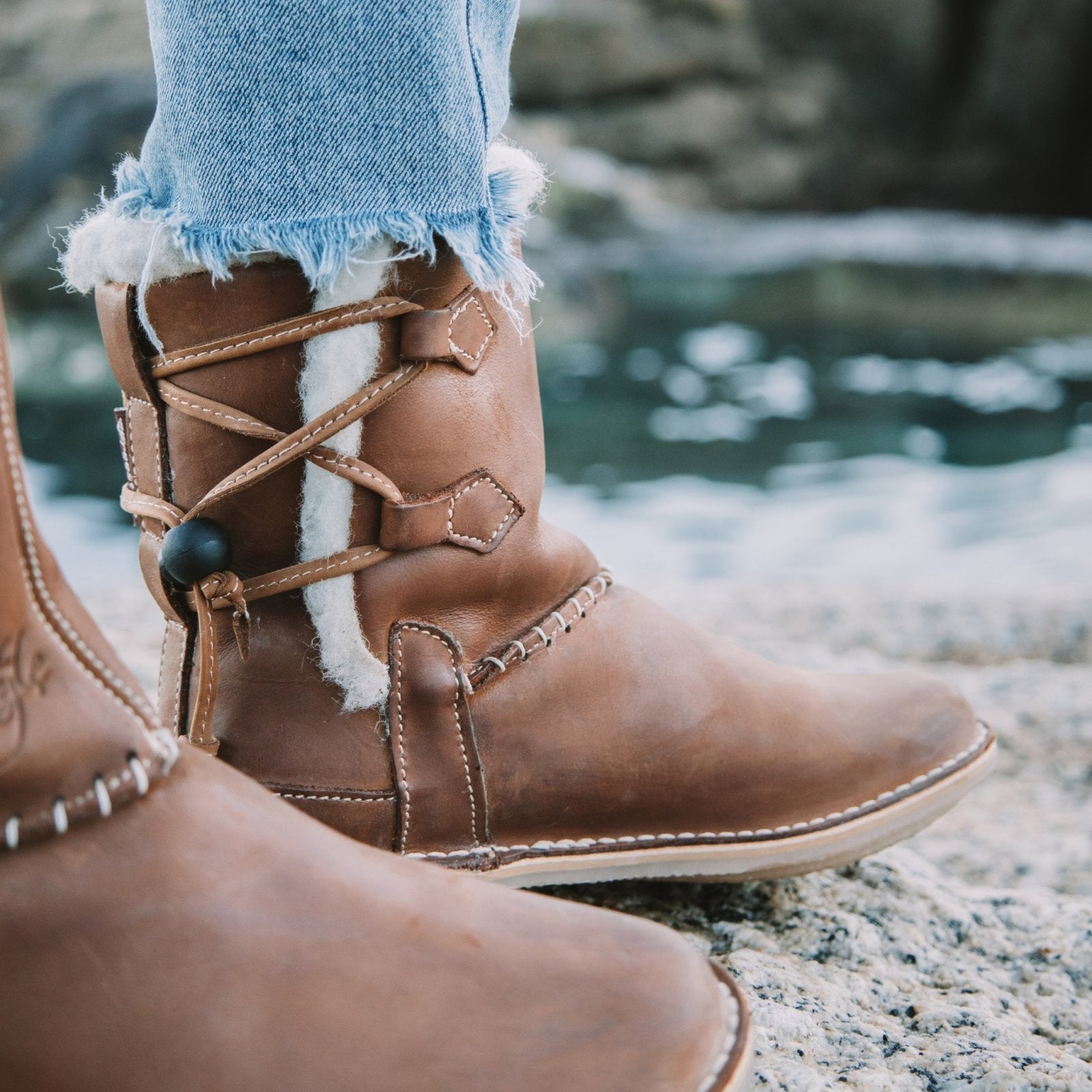 Freestyle Annabelle Locally Handcrafted 100% wool-lined premium leather boot - Freestyle SA Proudly local boots leather boots veldskoens vellies leather shoes suede veldskoens