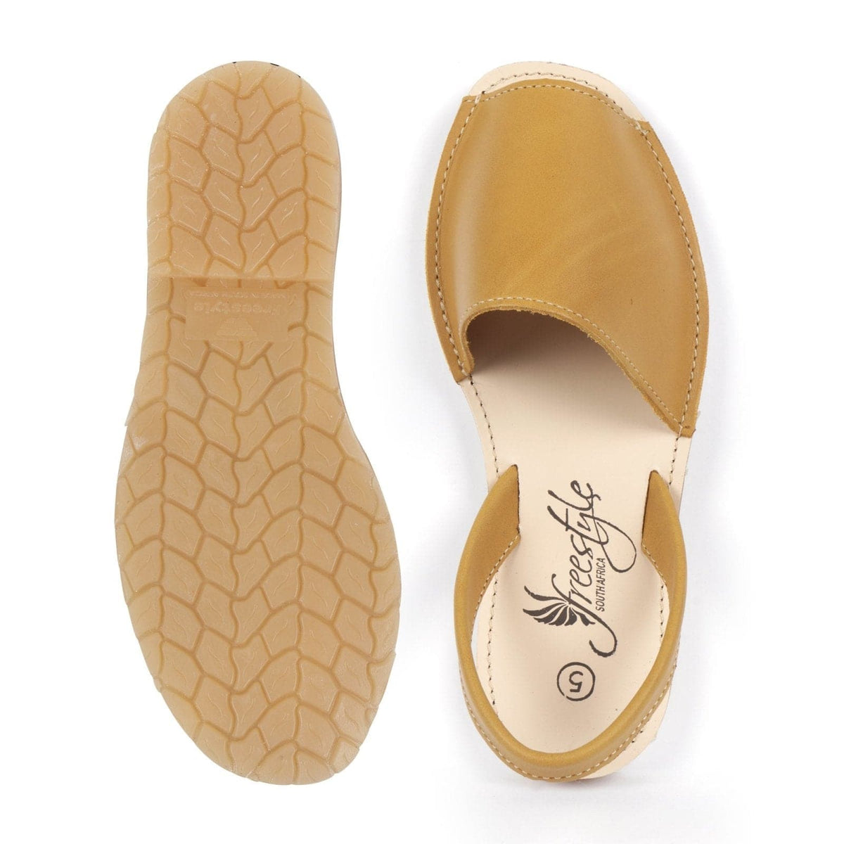 Freestyle Board Walk Premium Leather Handmade Open Back Sandal - Freestyle SA Proudly local leather boots veldskoens vellies leather shoes suede veldskoens