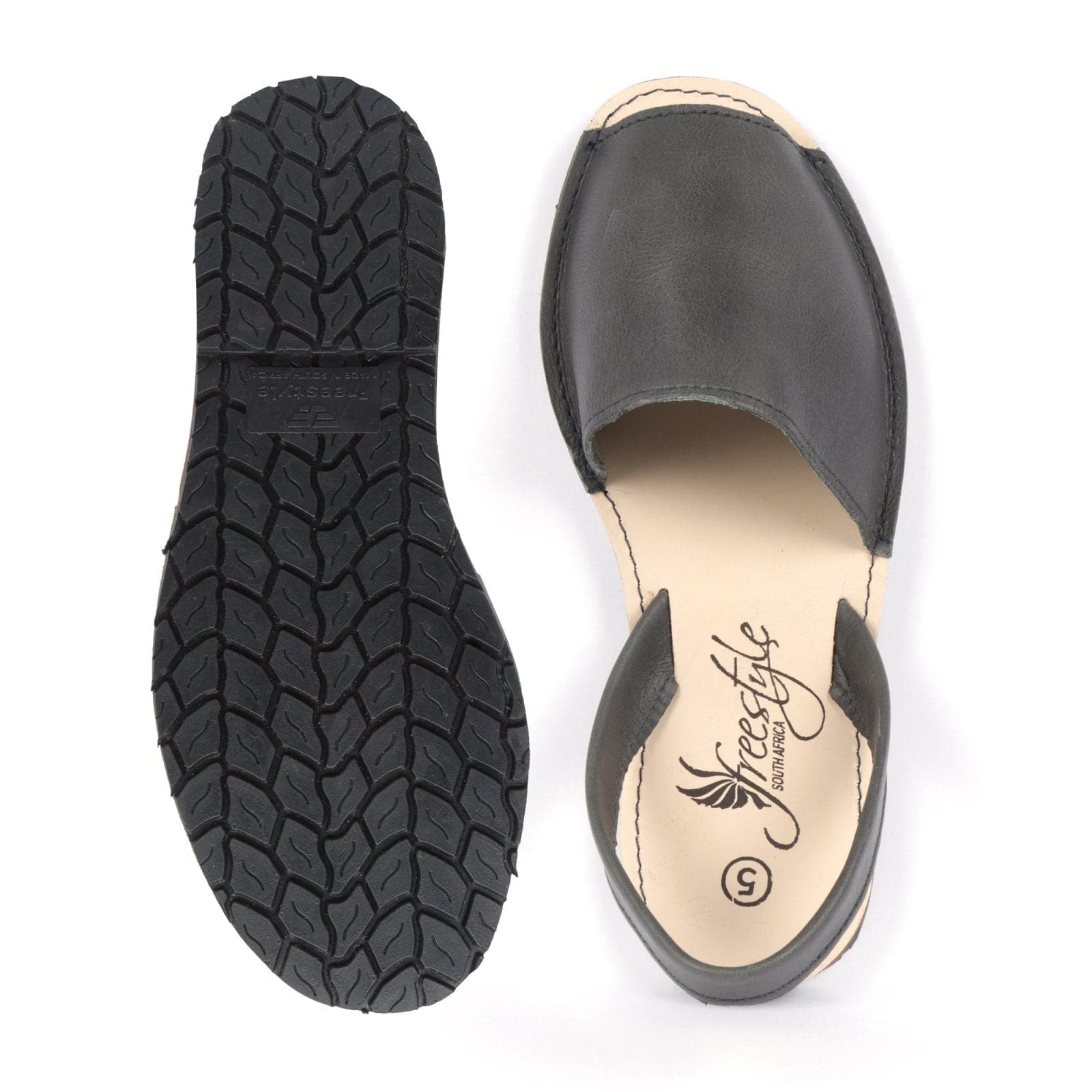 Freestyle Board Walk Premium Leather Handmade Open Back Sandal - Freestyle SA Proudly local leather boots veldskoens vellies leather shoes suede veldskoens
