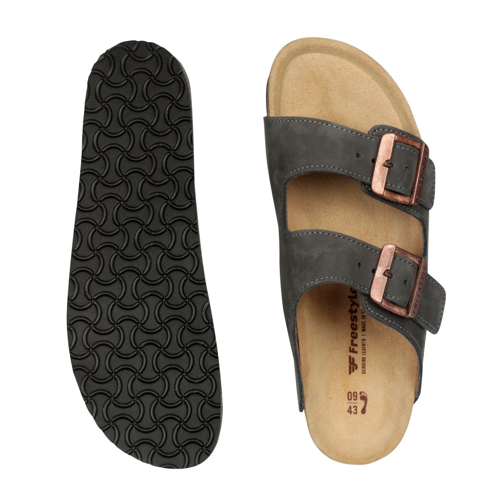 Freestyle Corkies Mattheus Anatomical Health Sandal - Freestyle SA Proudly local leather boots veldskoens vellies leather shoes suede veldskoens