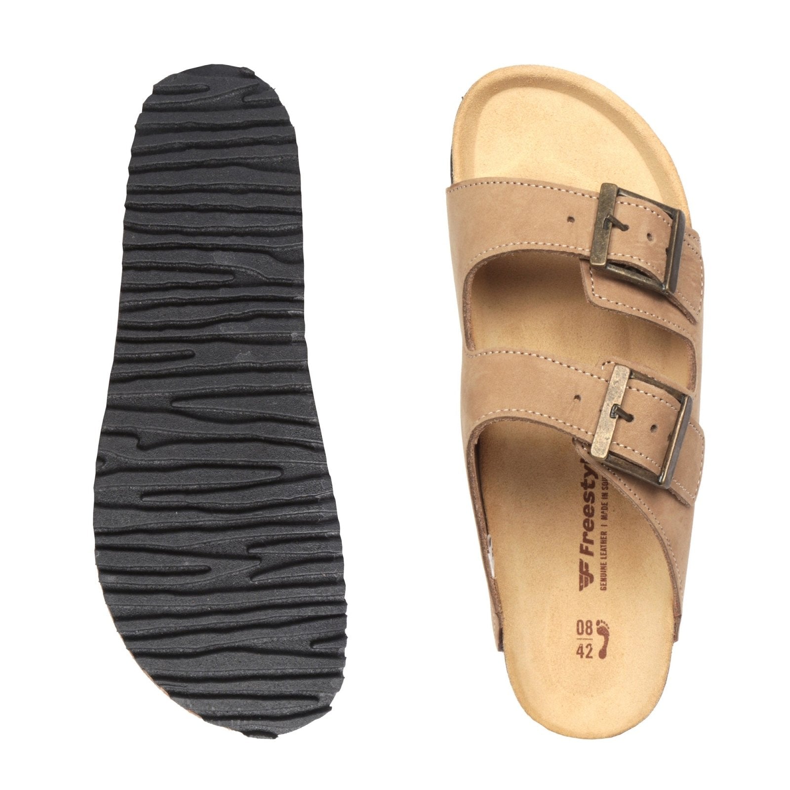 Freestyle Corkies Mattheus Anatomical Health Sandal - Freestyle SA Proudly local leather boots veldskoens vellies leather shoes suede veldskoens