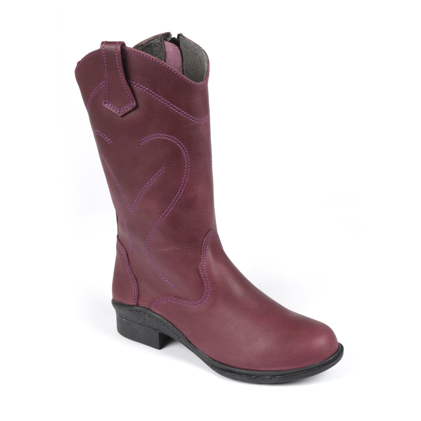 Freestyle Cowboy Ladies Premium Leather Boot - Freestyle SA Proudly local leather boots veldskoens vellies leather shoes suede veldskoens