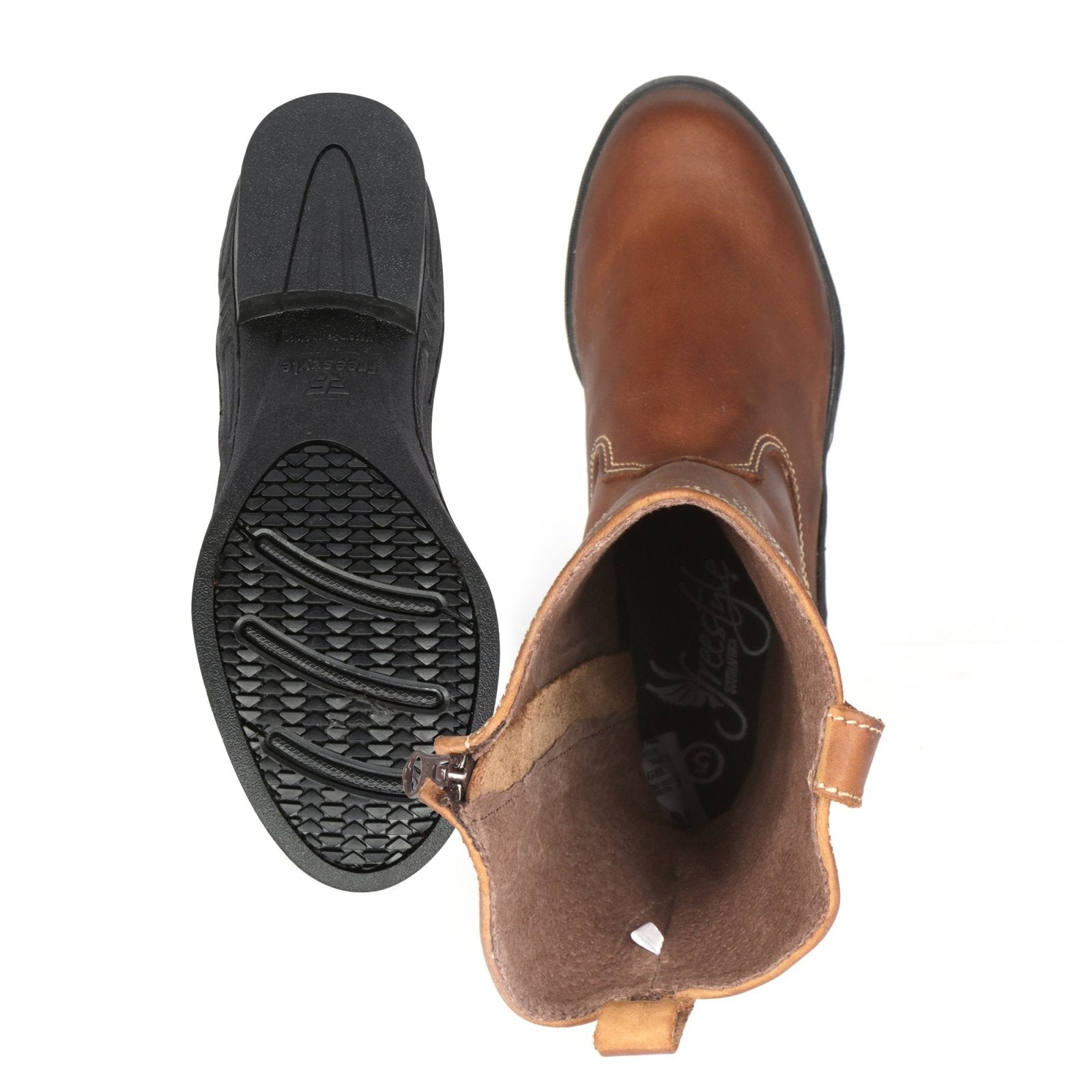 Freestyle Cowboy Ladies Premium Leather Boot - Freestyle SA Proudly local leather boots veldskoens vellies leather shoes suede veldskoens