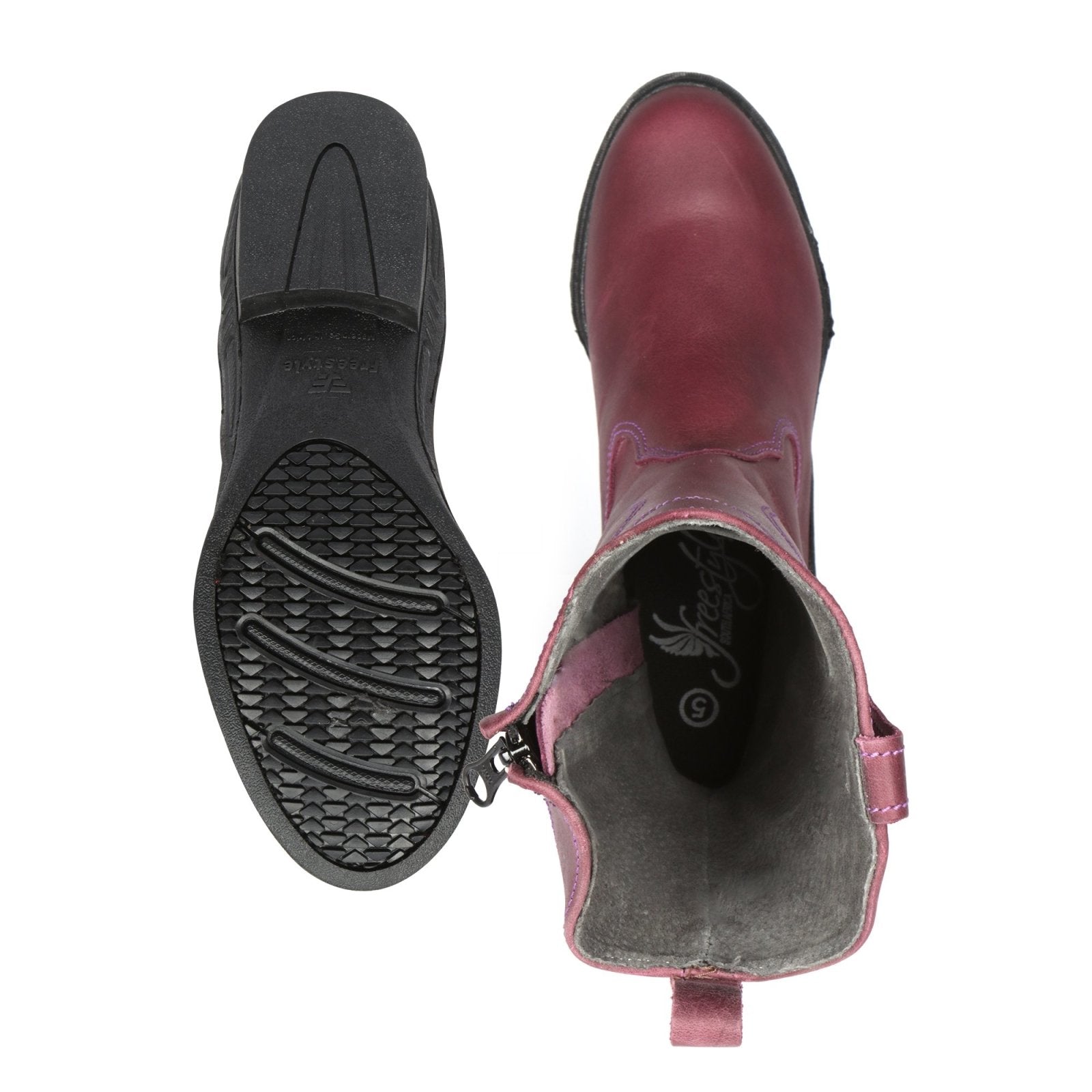 Freestyle Cowboy Ladies Premium Leather Boot - Freestyle SA Proudly local leather boots veldskoens vellies leather shoes suede veldskoens