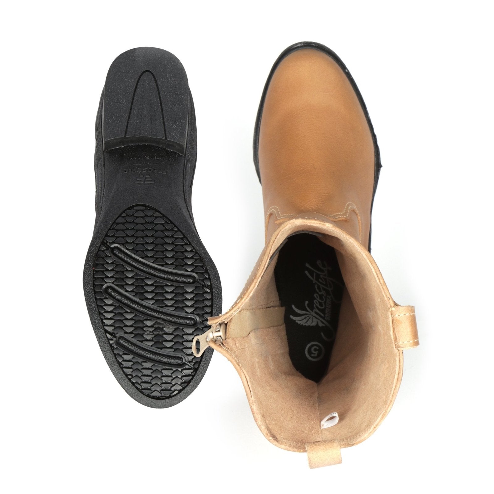 Freestyle Cowboy Ladies Premium Leather Boot - Freestyle SA Proudly local leather boots veldskoens vellies leather shoes suede veldskoens