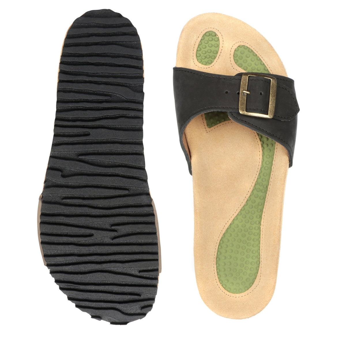 Freestyle Frida Anatomical Health Sandals with built-in massage zones - Freestyle SA Proudly local leather boots veldskoens vellies leather shoes suede veldskoens