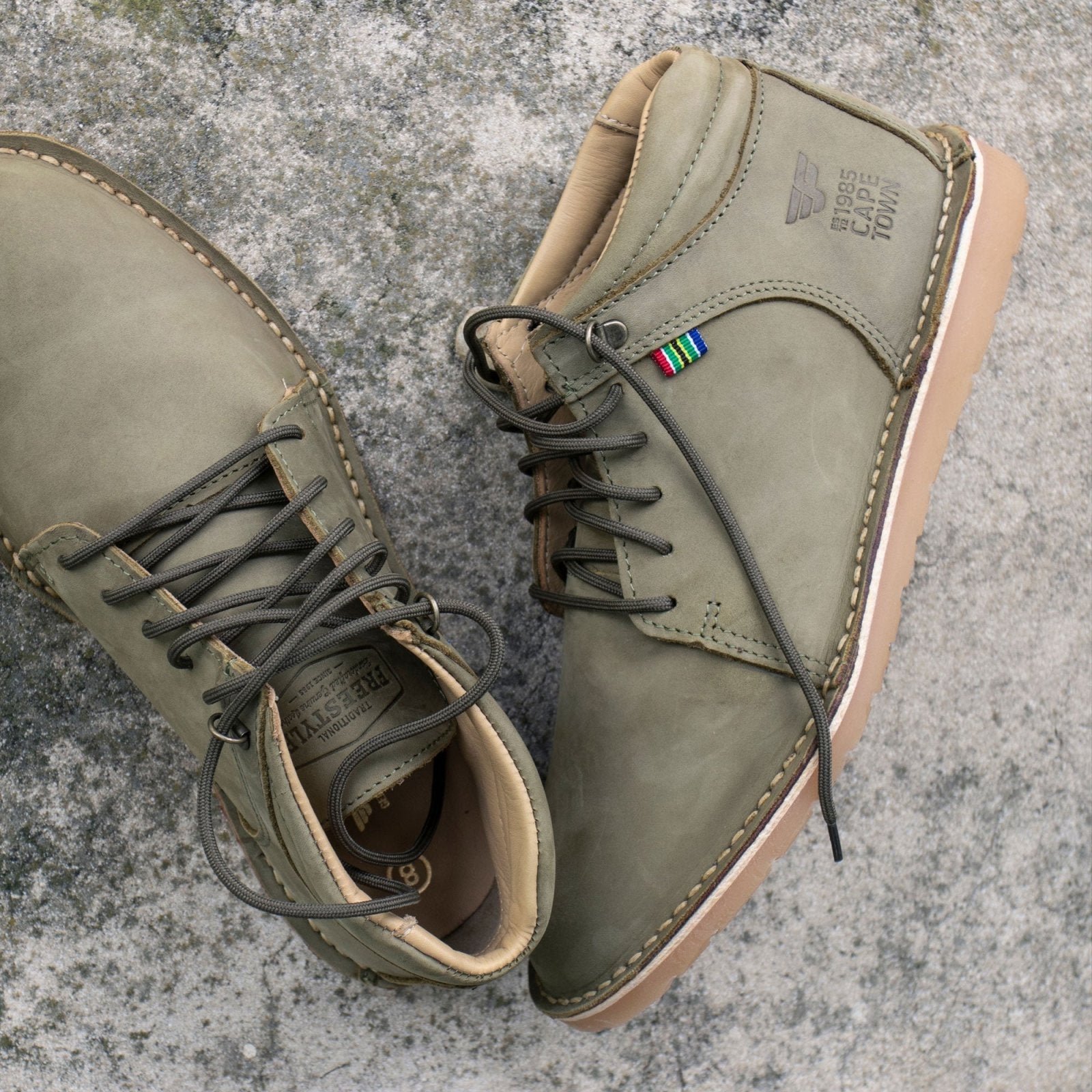 Freestyle Zambezi Unisex Premium Leather Urban Vellie - Freestyle SA Proudly local leather boots veldskoens vellies leather shoes suede veldskoens