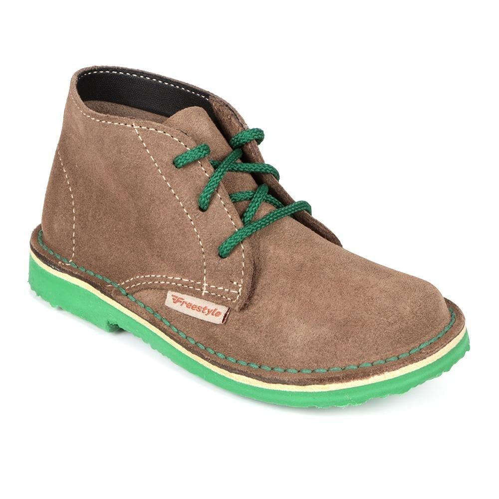 Hunter Mzansi Kids - Freestyle SA Proudly local leather boots veldskoens vellies leather shoes suede veldskoens