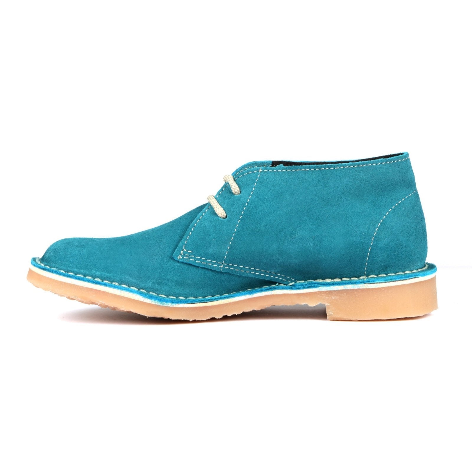 Hunter Vellie Unisex Premium Suede - Turquoise - Freestyle SA Proudly local vellies leather boots veldskoens vellies leather shoes suede veldskoens