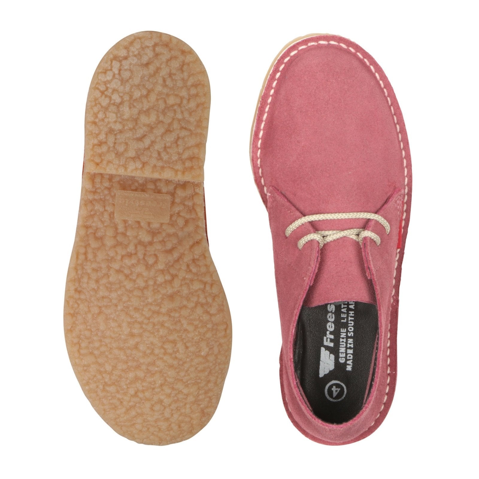 Hunter Vellie Unisex Premium Suede Veldskoen - Cerise - Freestyle SA Proudly local vellies leather boots veldskoens vellies leather shoes suede veldskoens