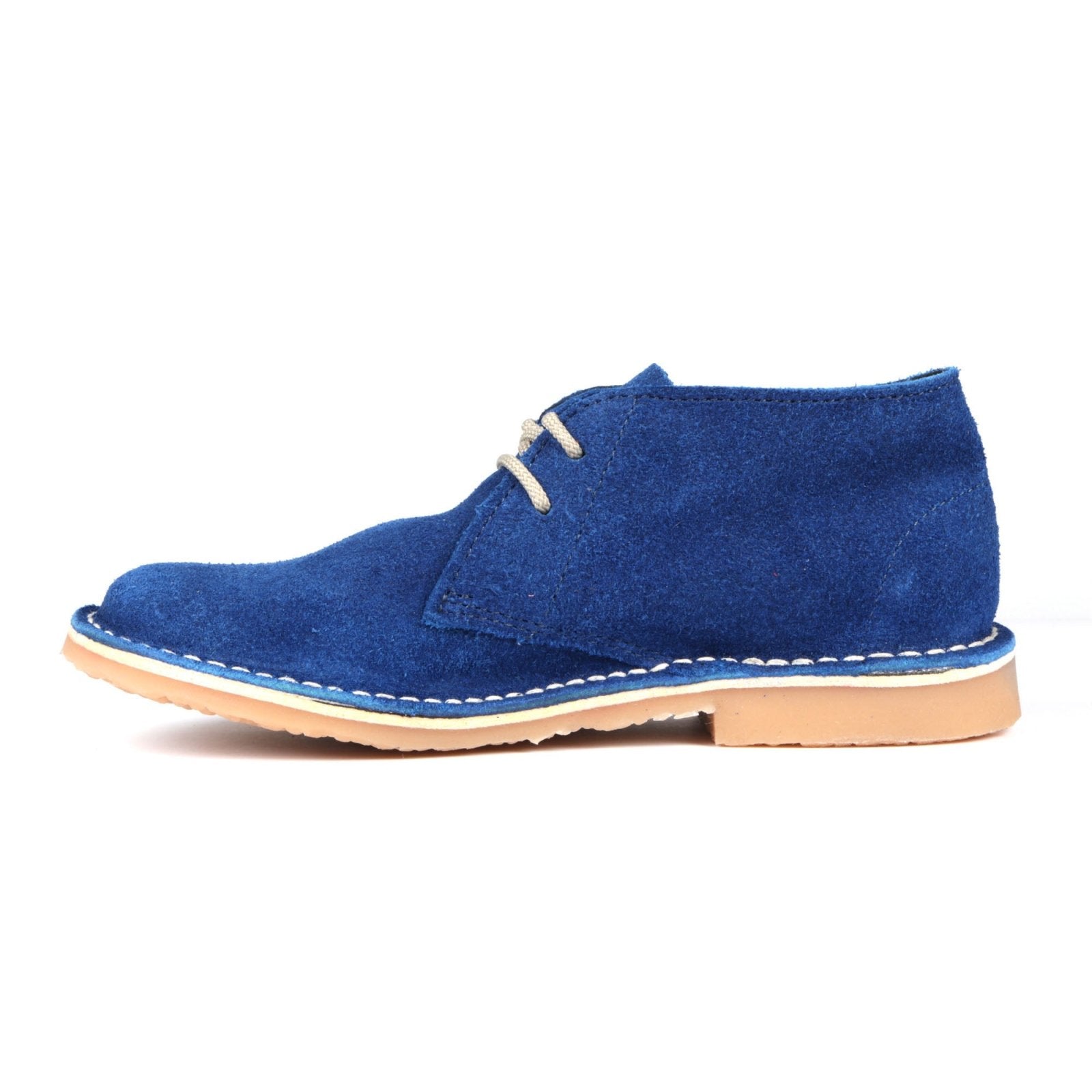 Hunter Vellie Unisex Premium Suede Veldskoen - Cobalt Blue - Freestyle SA Proudly local vellies leather boots veldskoens vellies leather shoes suede veldskoens