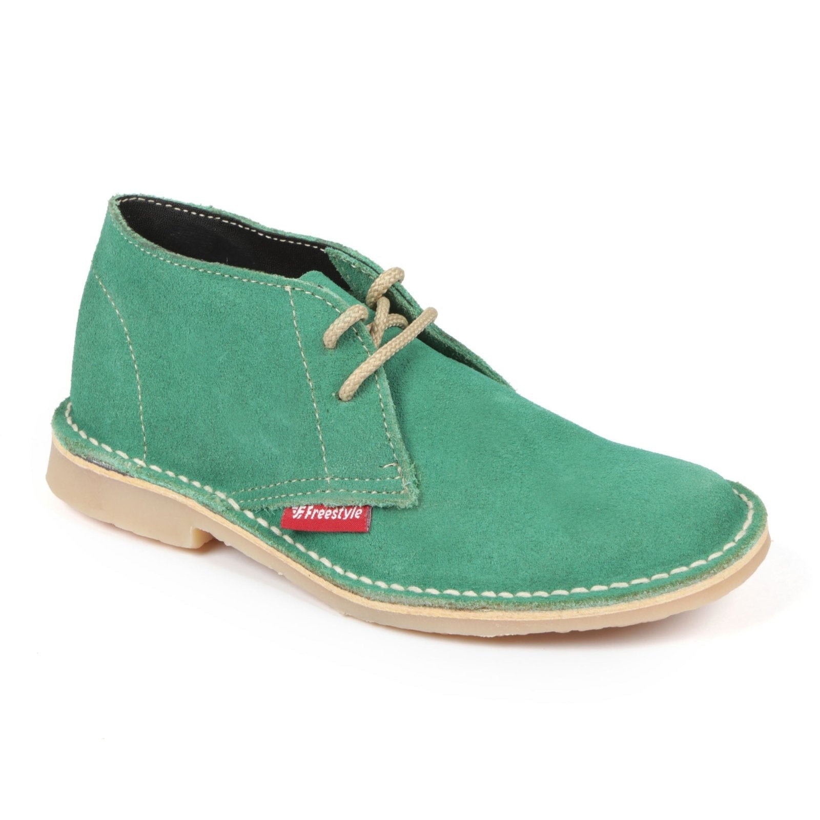 Hunter Vellie Unisex Premium Suede Veldskoen - Green - Freestyle SA Proudly local vellies leather boots veldskoens vellies leather shoes suede veldskoens