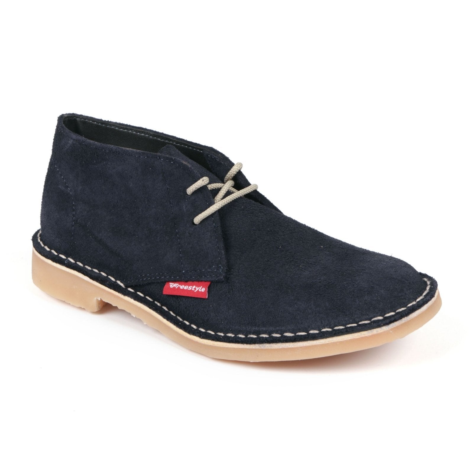 Hunter Vellie Unisex Premium Suede Veldskoen - Navy Blue - Freestyle SA Proudly local vellies leather boots veldskoens vellies leather shoes suede veldskoens