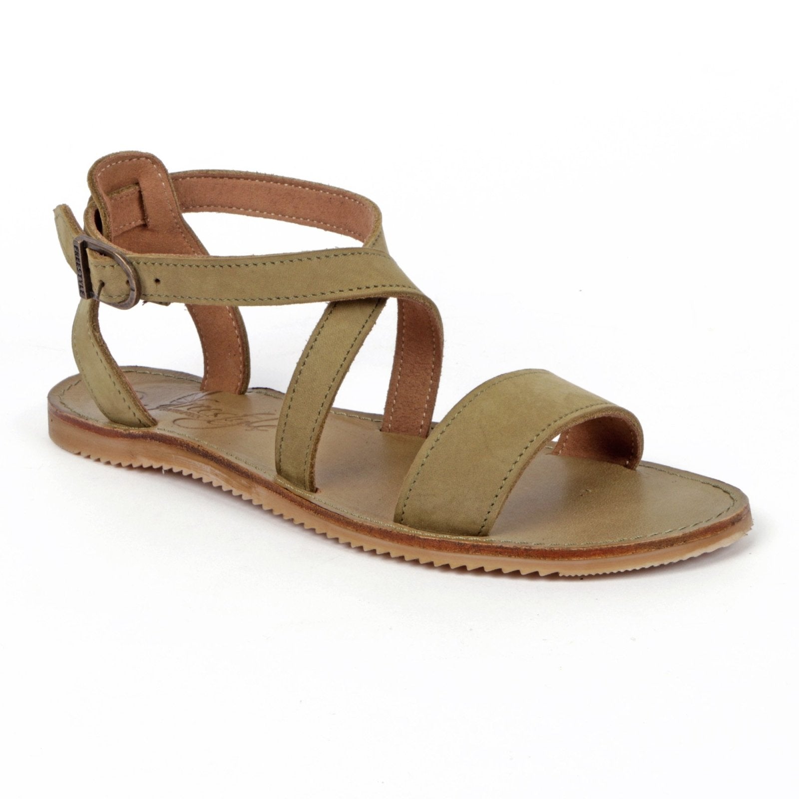 Isla Handcrafted Ladies Leather Summer Sandal - Freestyle SA Proudly local leather boots veldskoens vellies leather shoes suede veldskoens