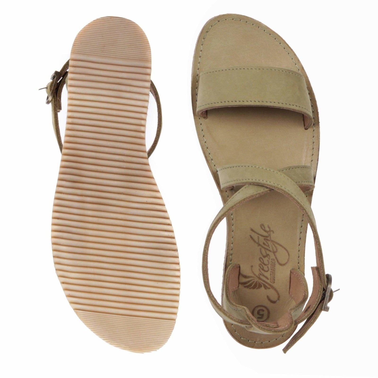 Isla Handcrafted Ladies Leather Summer Sandal - Freestyle SA Proudly local leather boots veldskoens vellies leather shoes suede veldskoens