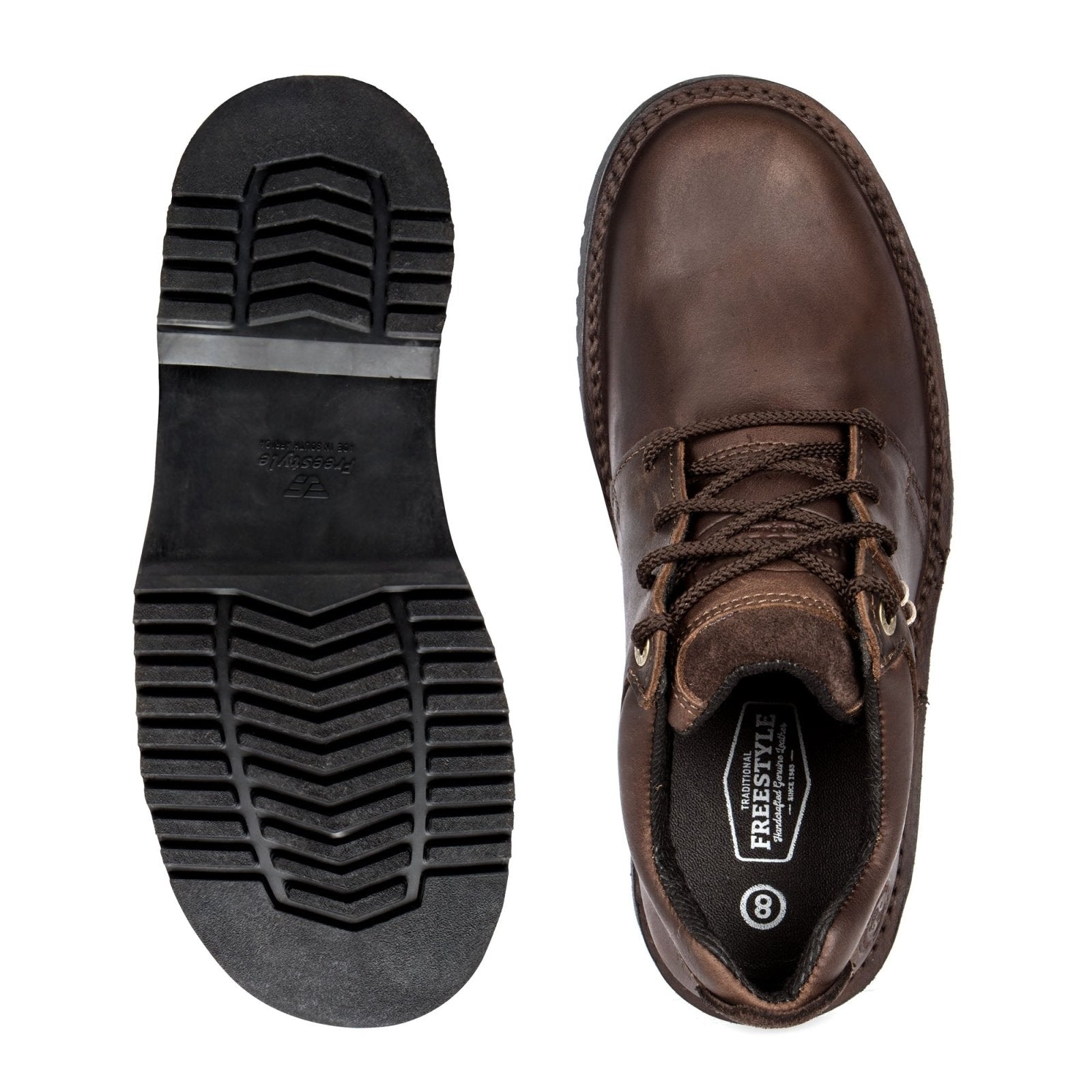 Karakal Men's Premium Leather Walking and Everyday Work Shoe - Freestyle SA Proudly local leather boots veldskoens vellies leather shoes suede veldskoens