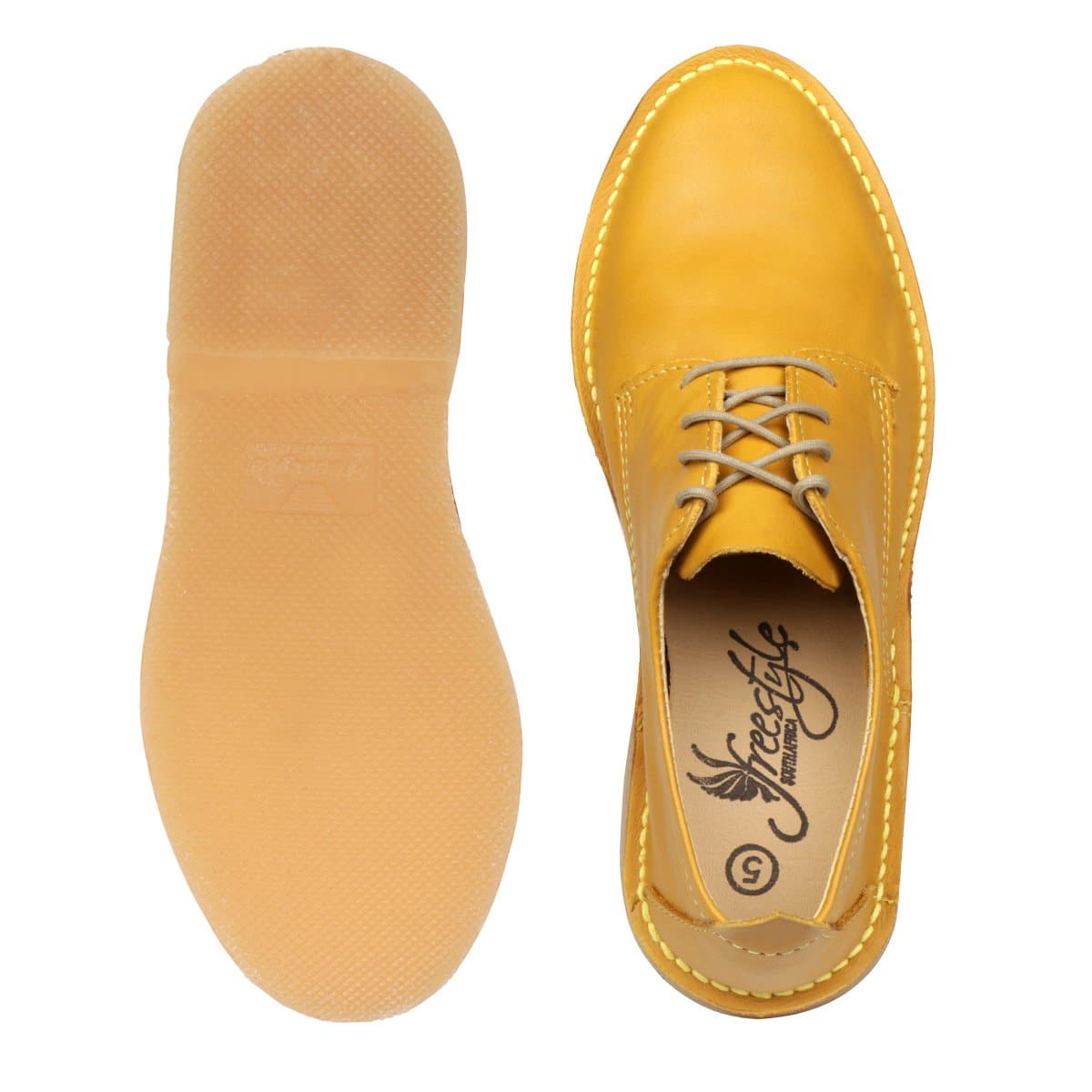 Mariela Fine Leather Ladies Super Comfy Lace Up - Freestyle SA Proudly local leather boots veldskoens vellies leather shoes suede veldskoens