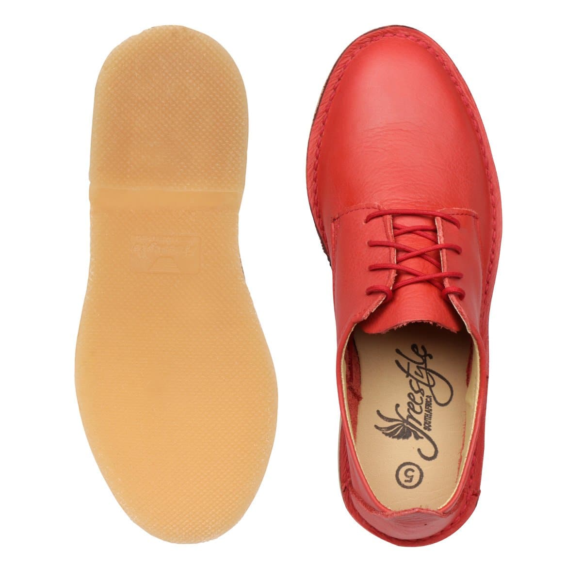 Mariela Fine Leather Ladies Super Comfy Lace Up - Freestyle SA Proudly local leather boots veldskoens vellies leather shoes suede veldskoens