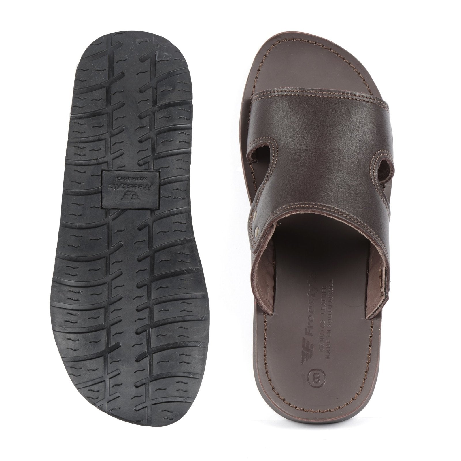 Nathaniel Sustainably Handmade Premium Leather Sandal - Freestyle SA Proudly local leather boots veldskoens vellies leather shoes suede veldskoens