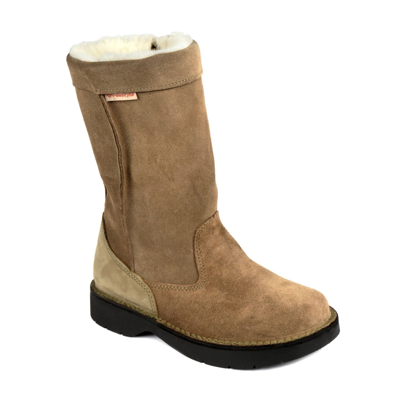 Polar Surf Boot Locally Handmade Premium Suede 100% Wool-lined - Freestyle SA Proudly local leather boots veldskoens vellies leather shoes suede veldskoens