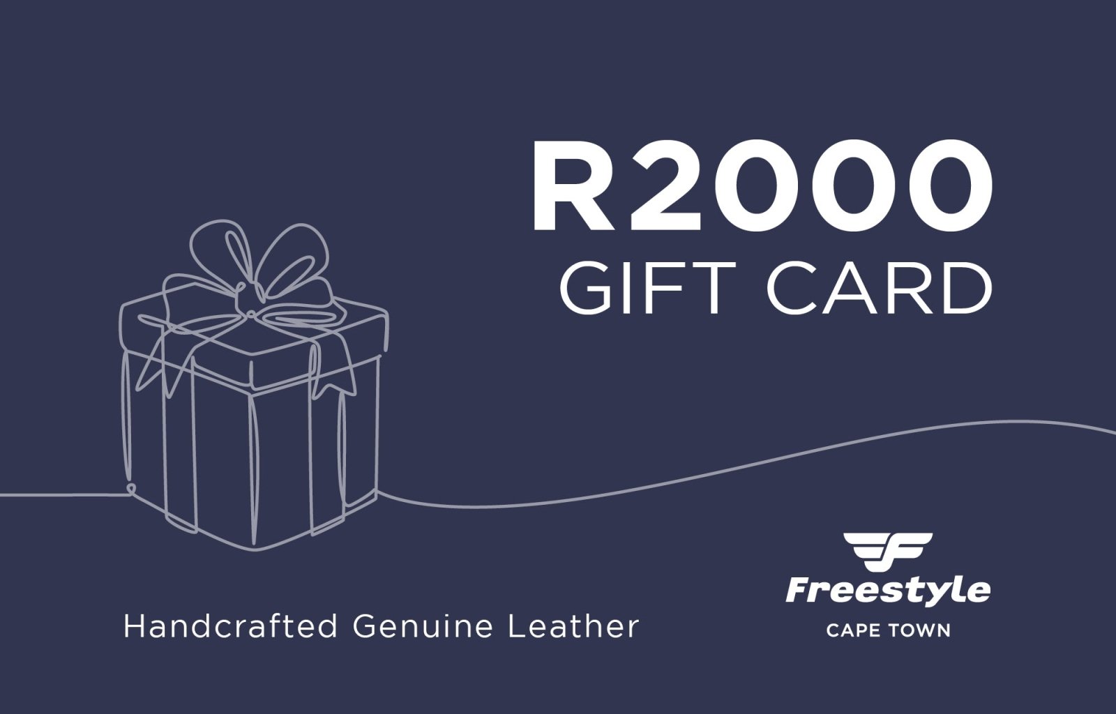 R2000 Gift Card - Freestyle SA Proudly local leather boots veldskoens vellies leather shoes suede veldskoens