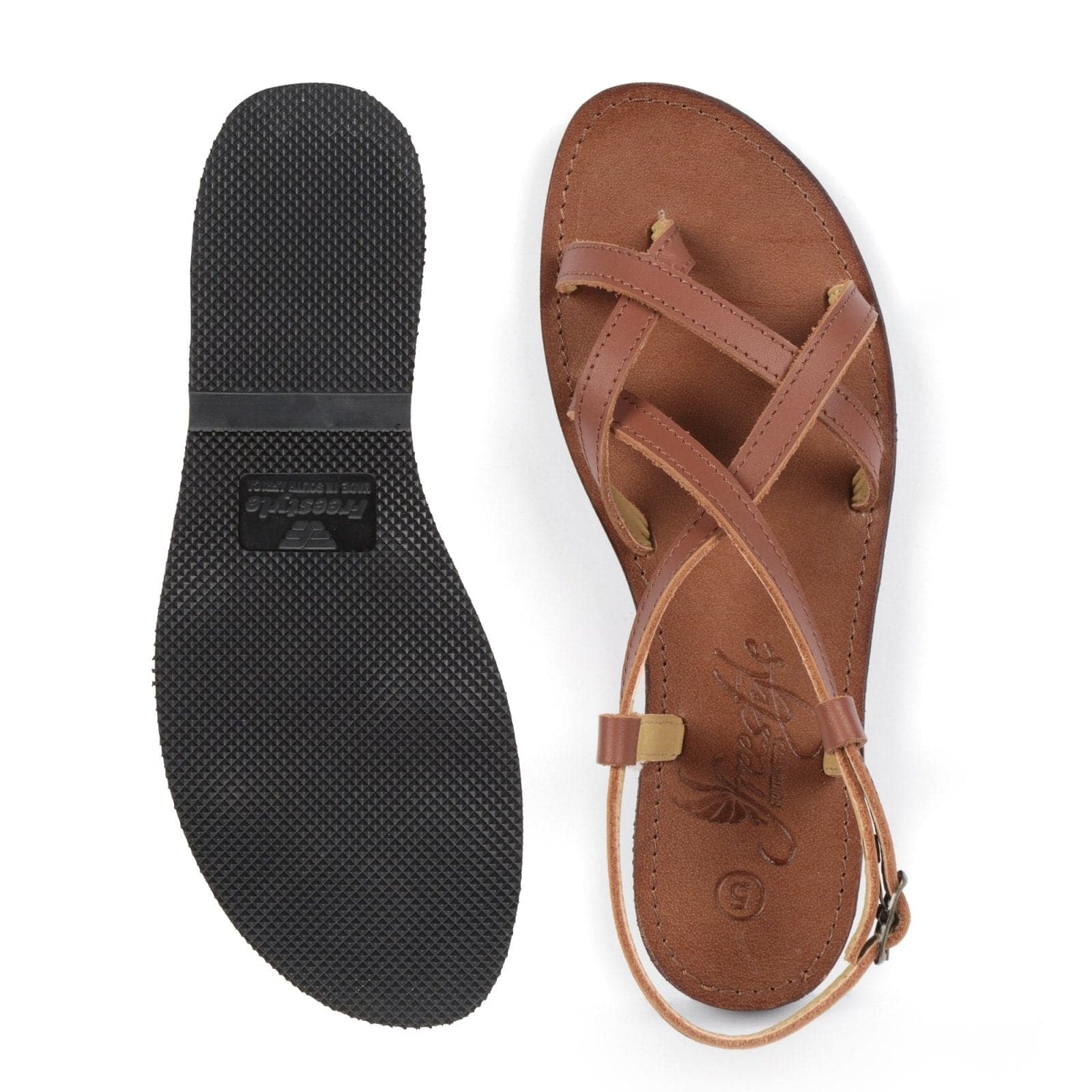 R3 Strap Handcrafted Premium Leather Ladies Sandal - Freestyle SA Proudly local leather boots veldskoens vellies leather shoes suede veldskoens