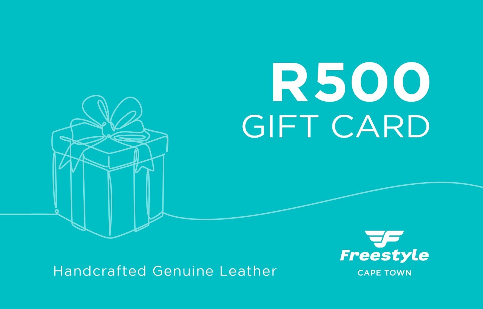 R500 Gift Card - Freestyle SA Proudly local leather boots veldskoens vellies leather shoes suede veldskoens
