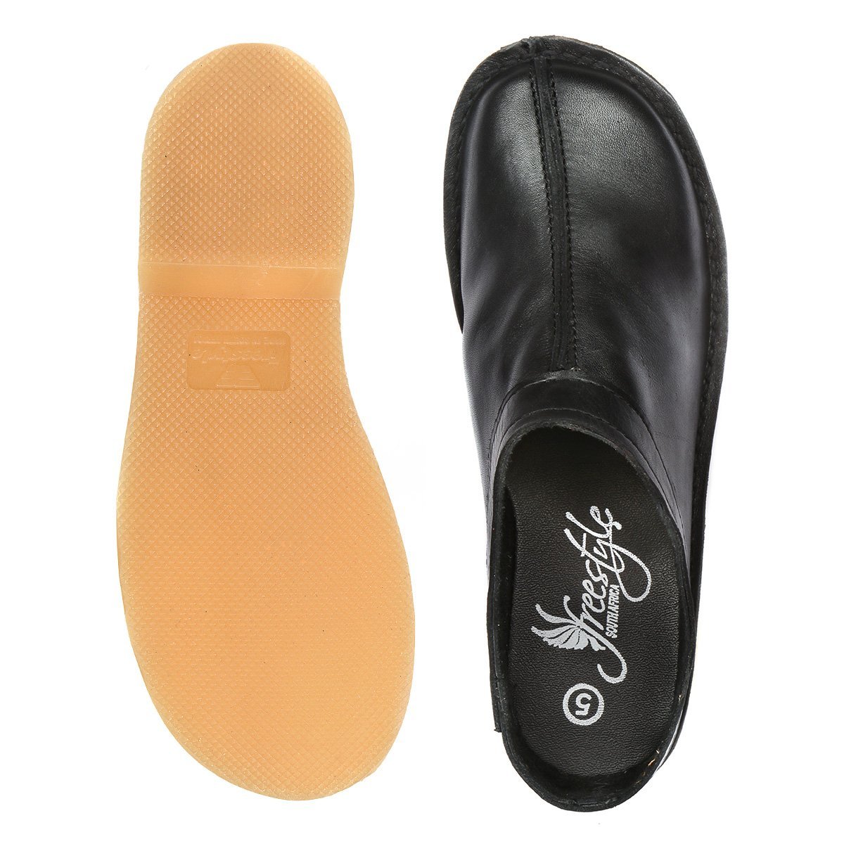 Rudi Custom Handcrafter premium leather clog - Freestyle SA Proudly local leather boots veldskoens vellies leather shoes suede veldskoens