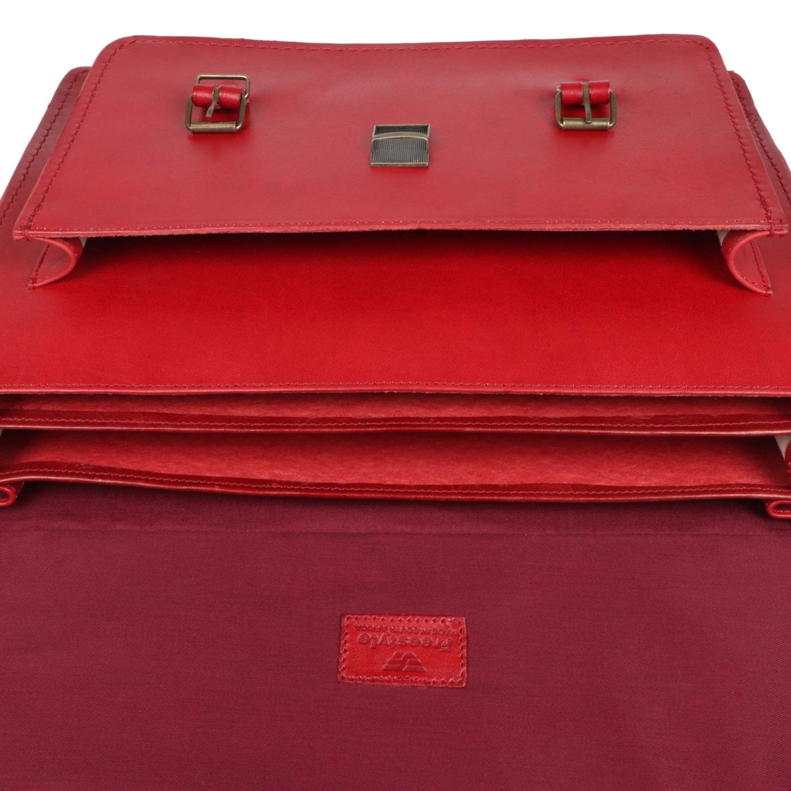 Scholar III vegetable-tanned leather satchel - Freestyle SA Proudly local leather boots veldskoens vellies leather shoes suede veldskoens