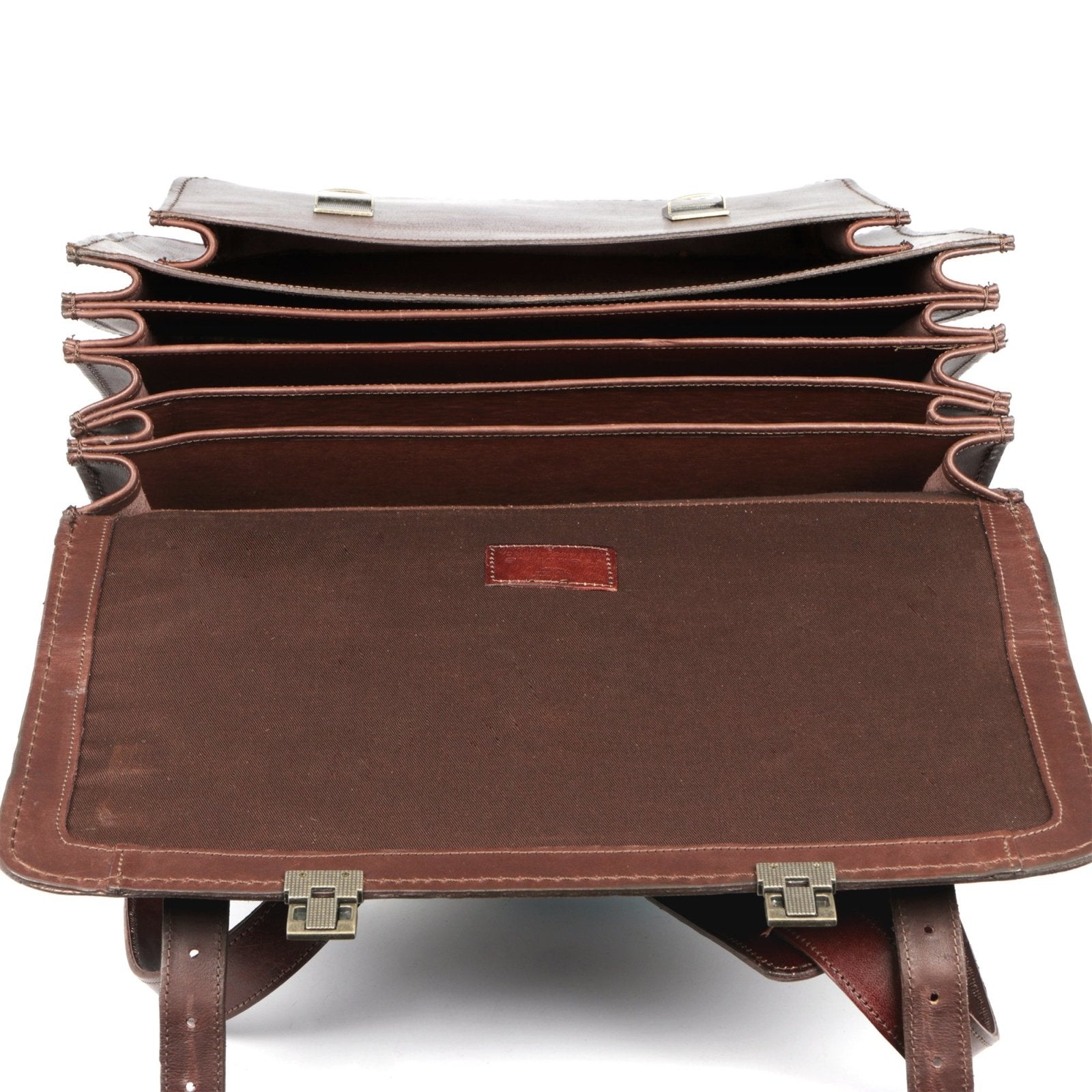 Scholar V vegetable-tanned leather satchel - Freestyle SA Proudly local leather boots veldskoens vellies leather shoes suede veldskoens