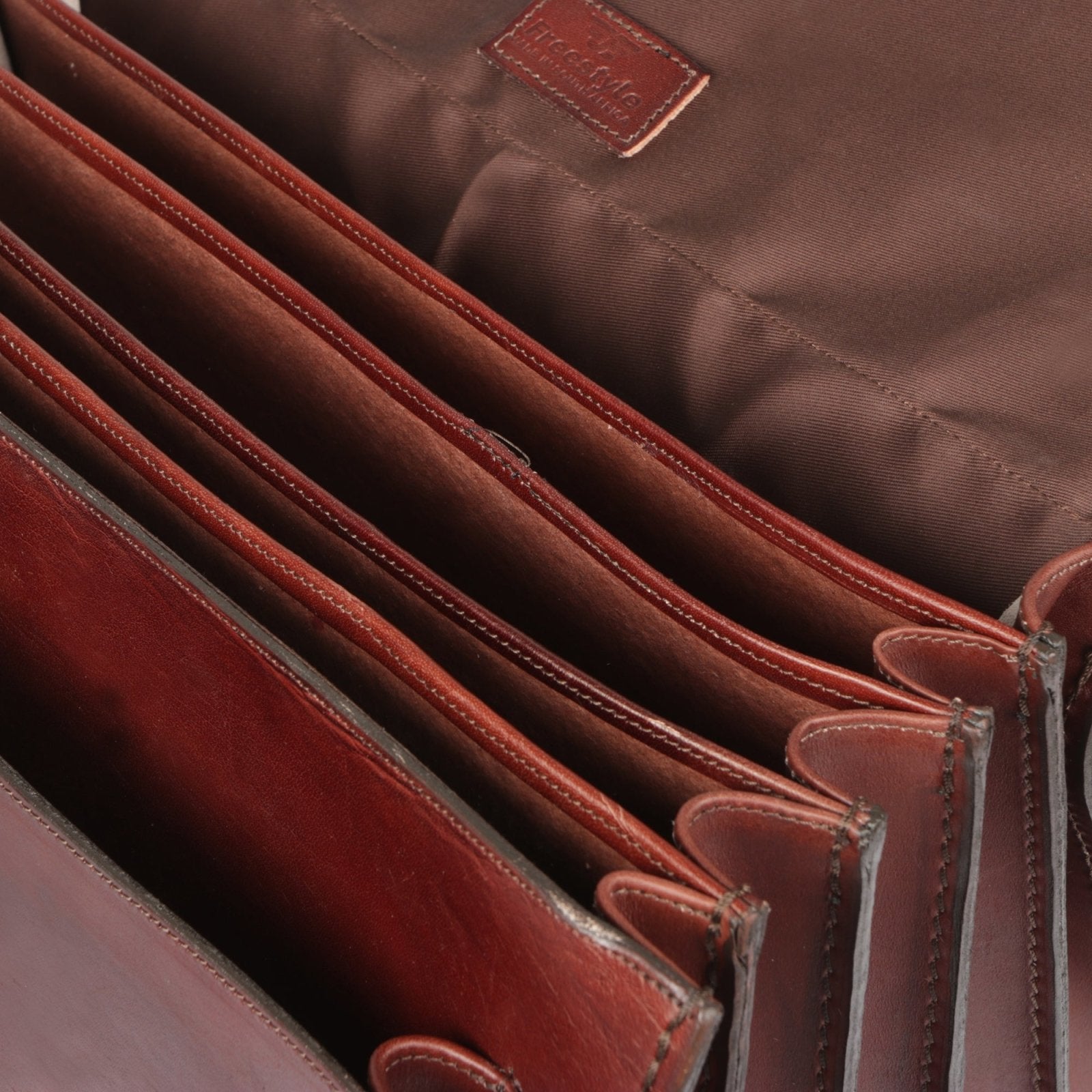 Scholar V vegetable-tanned leather satchel - Freestyle SA Proudly local leather boots veldskoens vellies leather shoes suede veldskoens