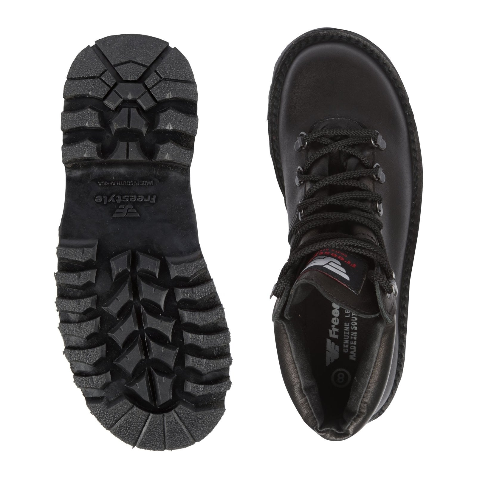 Seamus DKW Men's Premium Leather Boot w/ Cleated sole - Freestyle SA Proudly local leather boots veldskoens vellies leather shoes suede veldskoens