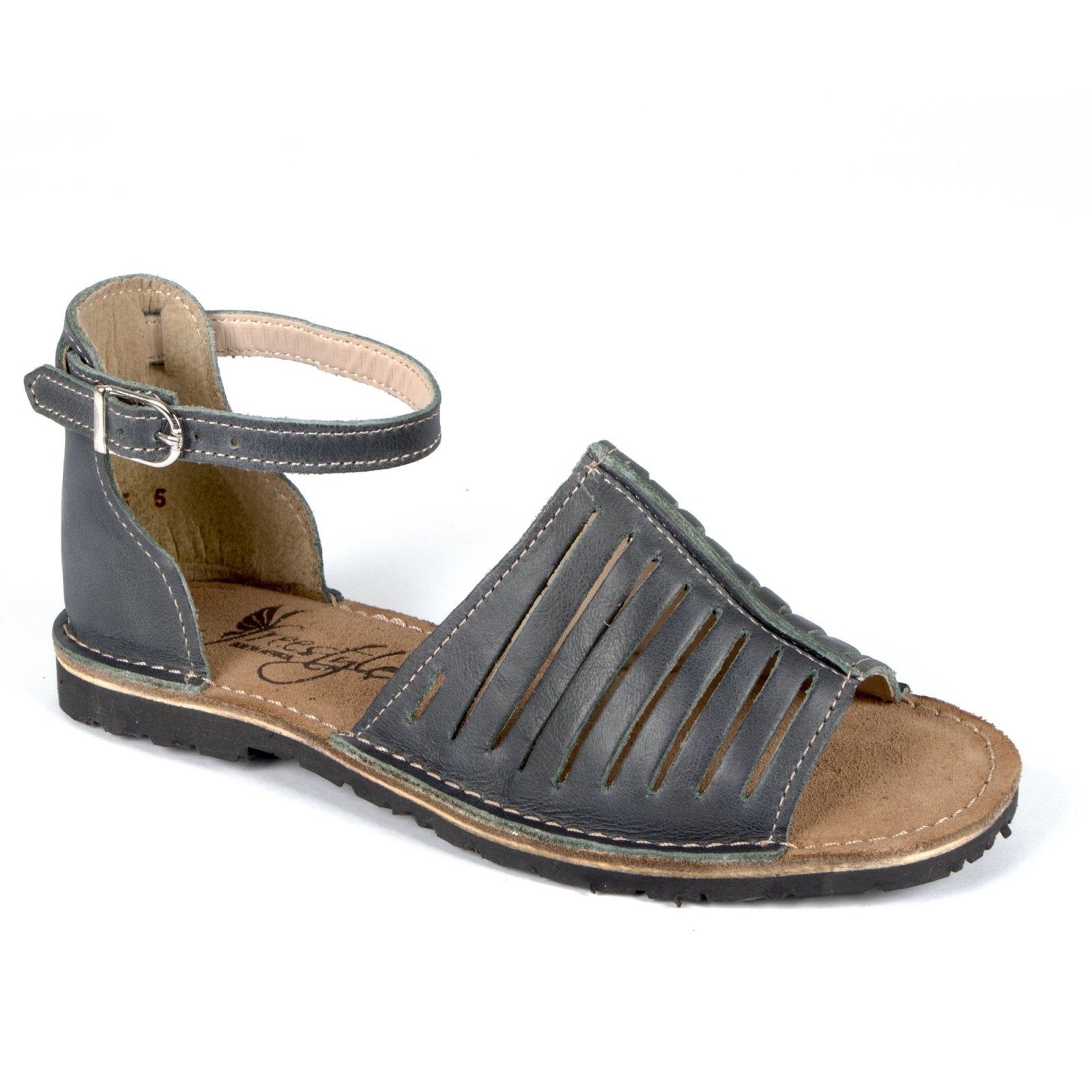 Shakira Original Premium Leather Ladies Sandal - Freestyle SA Proudly local leather boots veldskoens vellies leather shoes suede veldskoens