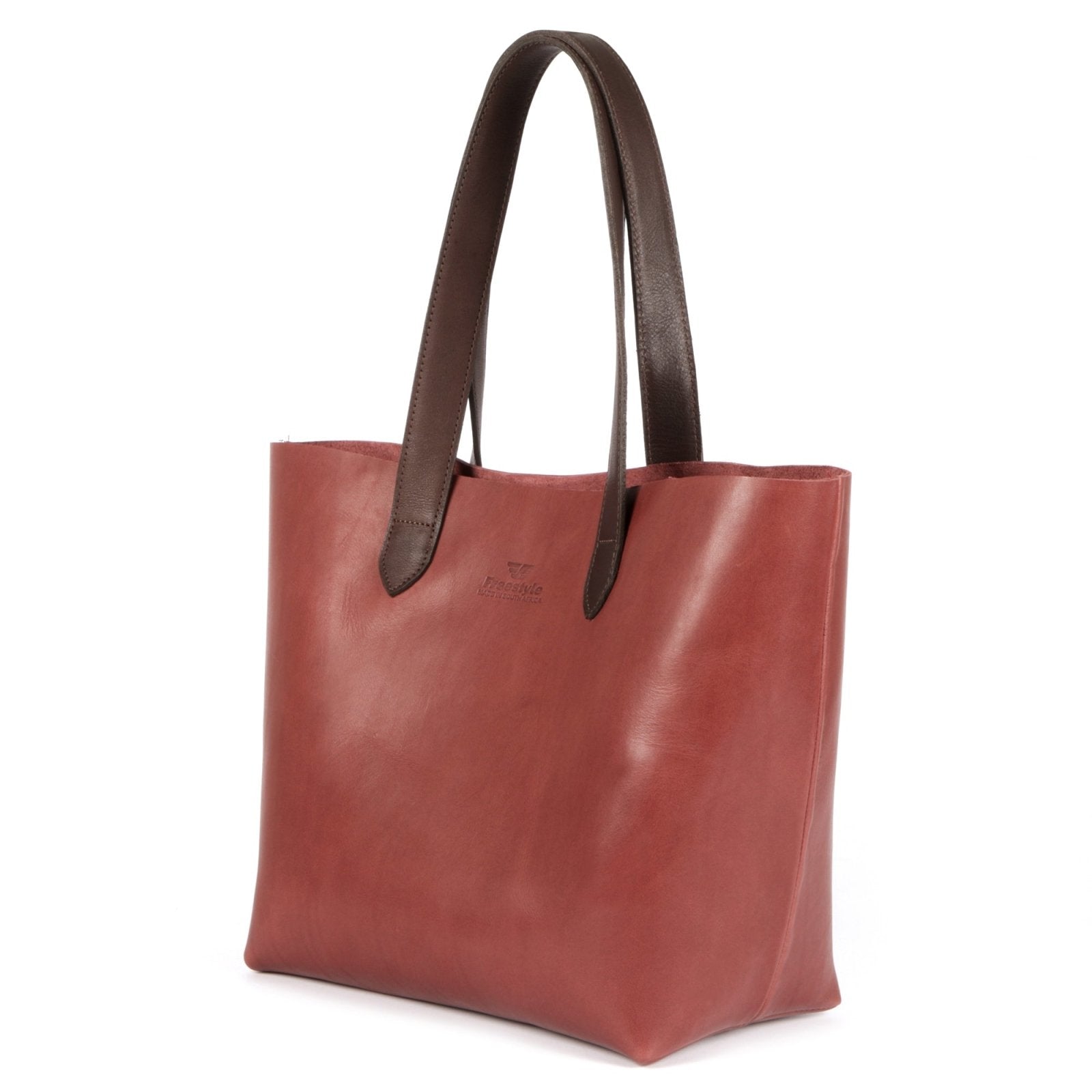 Vega Unlined Premium Leather Shopper Bag - Freestyle SA Proudly local leather boots veldskoens vellies leather shoes suede veldskoens