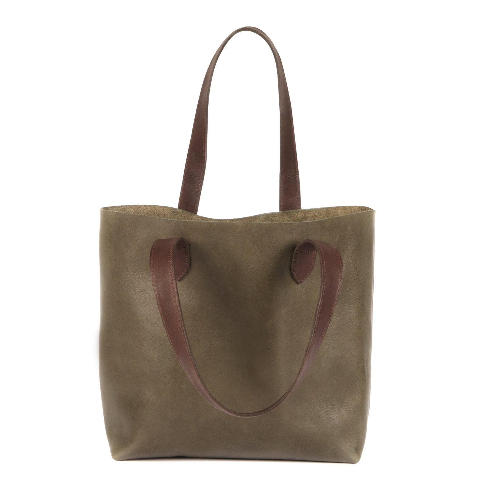 Vega Unlined Premium Leather Shopper Bag - Freestyle SA Proudly local leather boots veldskoens vellies leather shoes suede veldskoens