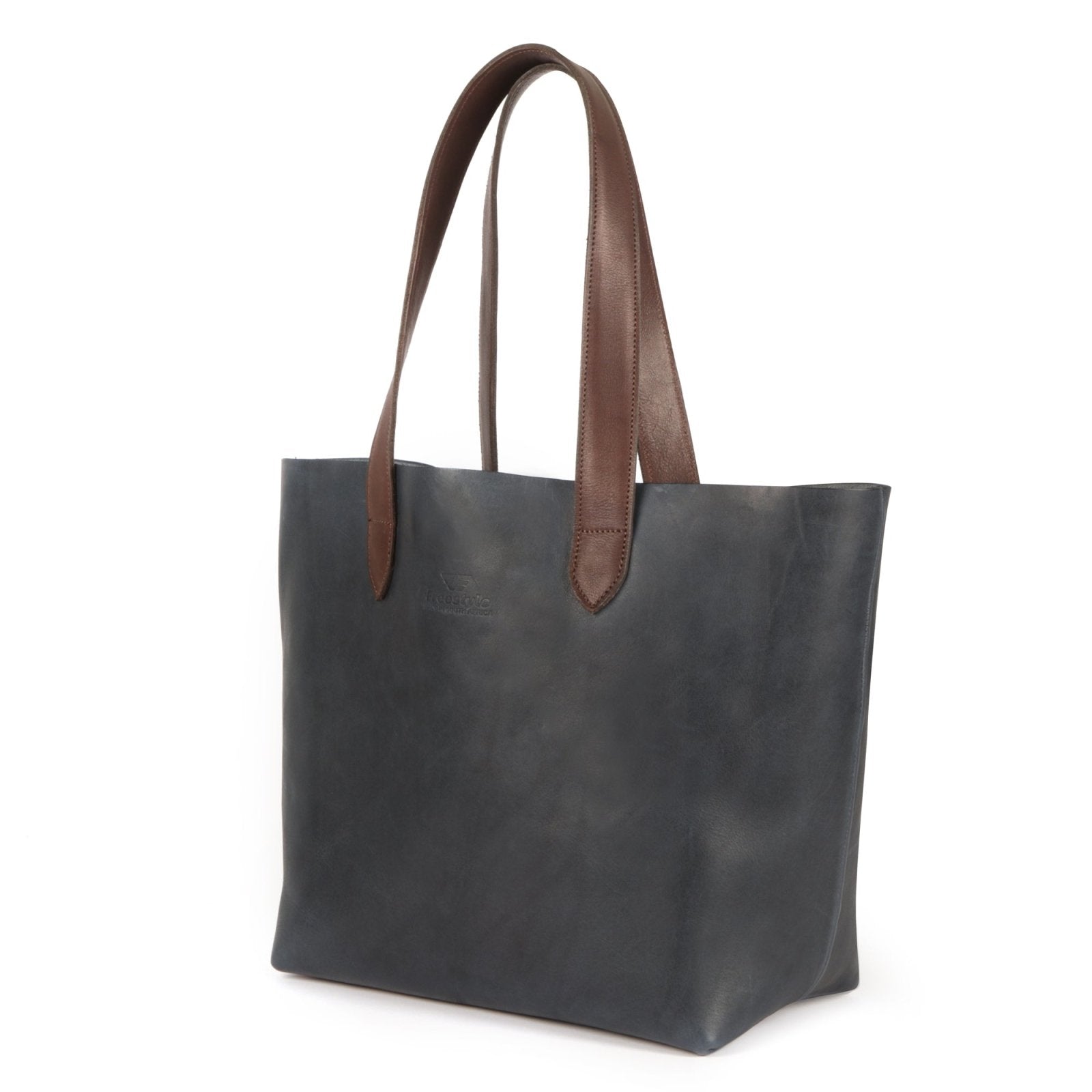 Vega Unlined Premium Leather Shopper Bag - Freestyle SA Proudly local leather boots veldskoens vellies leather shoes suede veldskoens