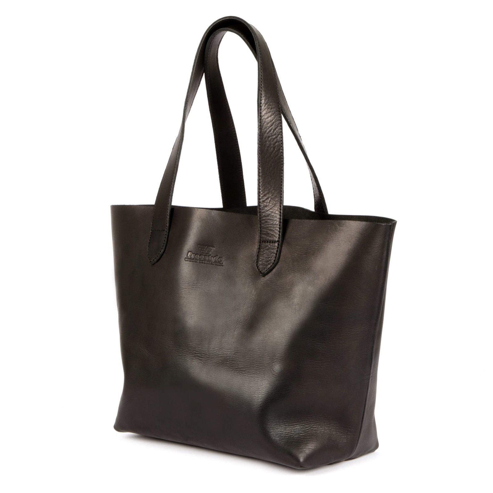 Vega Unlined Premium Leather Shopper Bag - Freestyle SA Proudly local leather boots veldskoens vellies leather shoes suede veldskoens