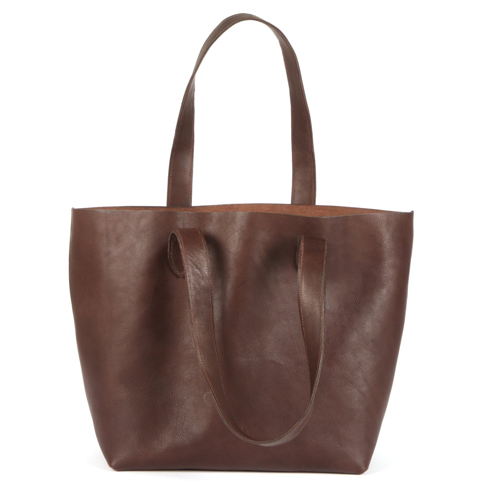 Vega Unlined Premium Leather Shopper Bag - Freestyle SA Proudly local leather boots veldskoens vellies leather shoes suede veldskoens